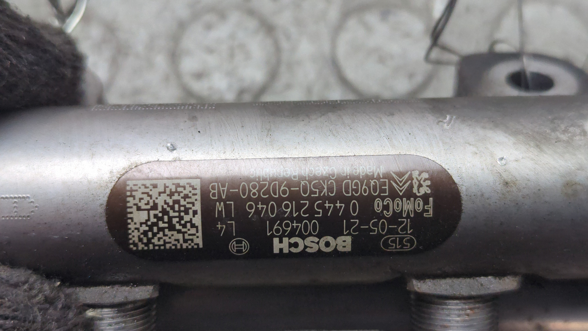 Рейка топливная (рампа)