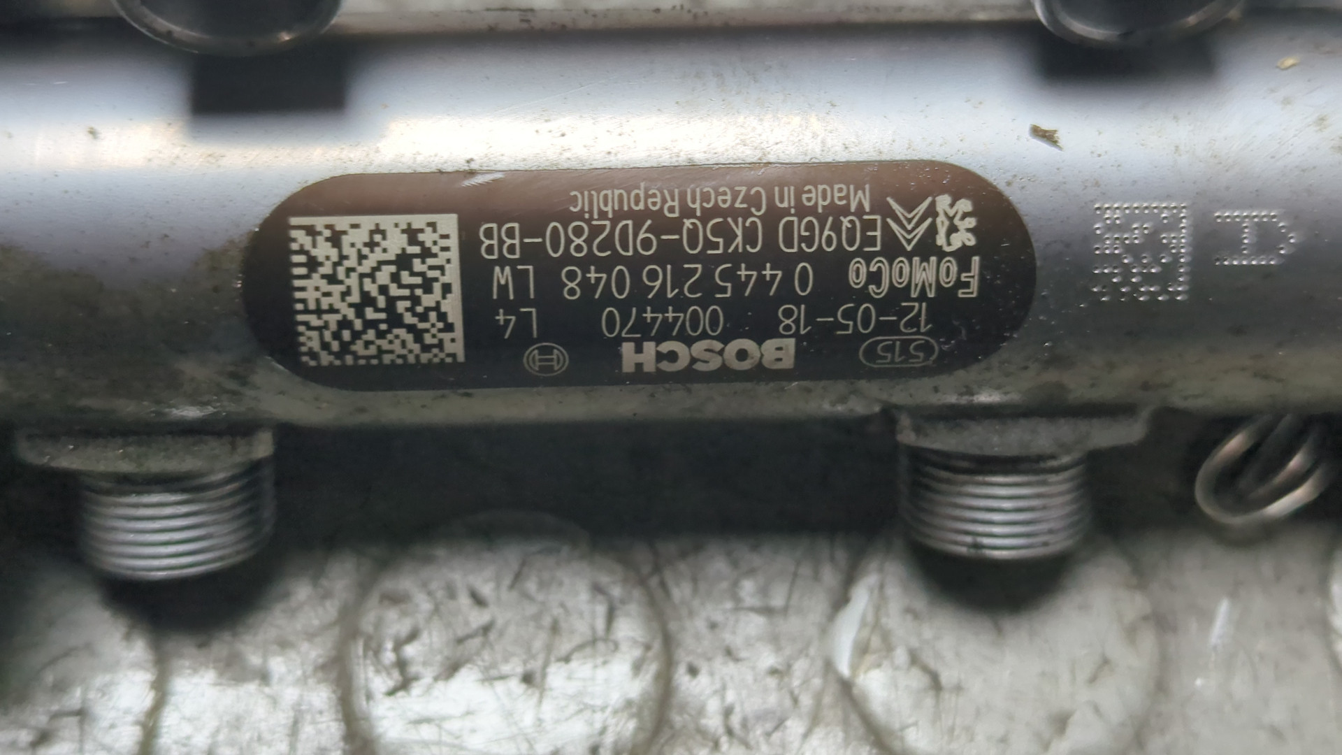 Рейка топливная (рампа)