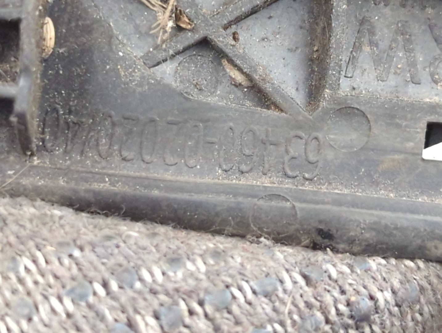 Рейлинг (релинг) правый (планка на крышу)