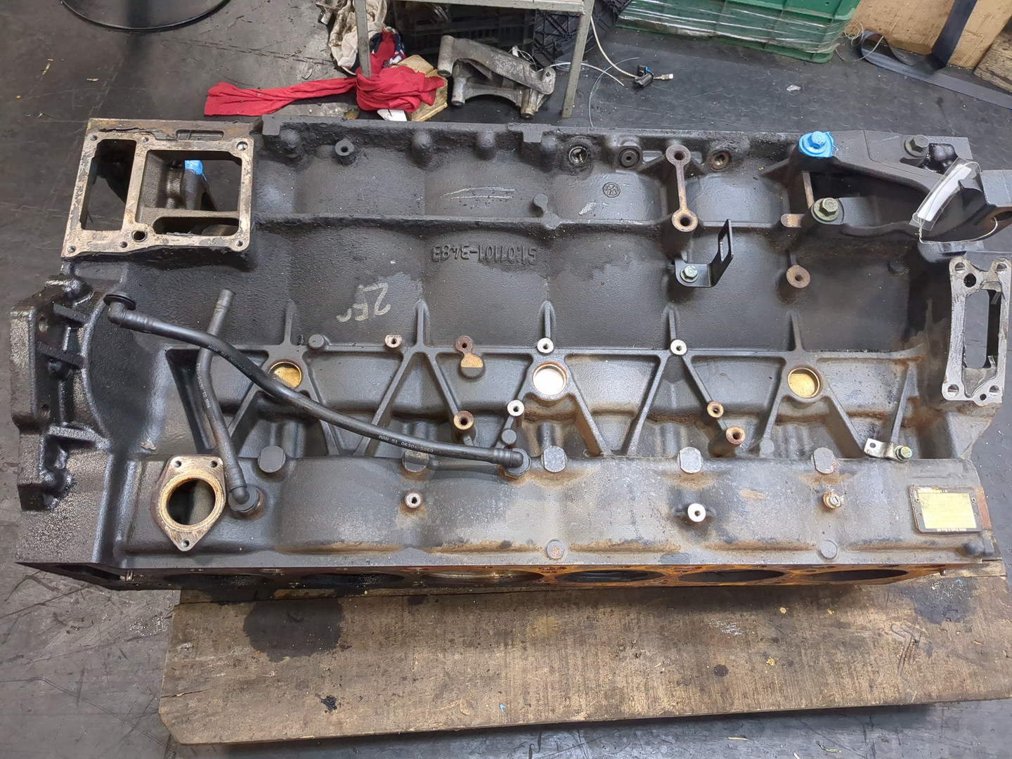 Блок двигателя