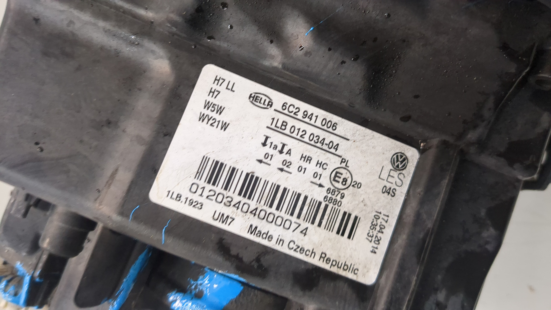 Фара правая