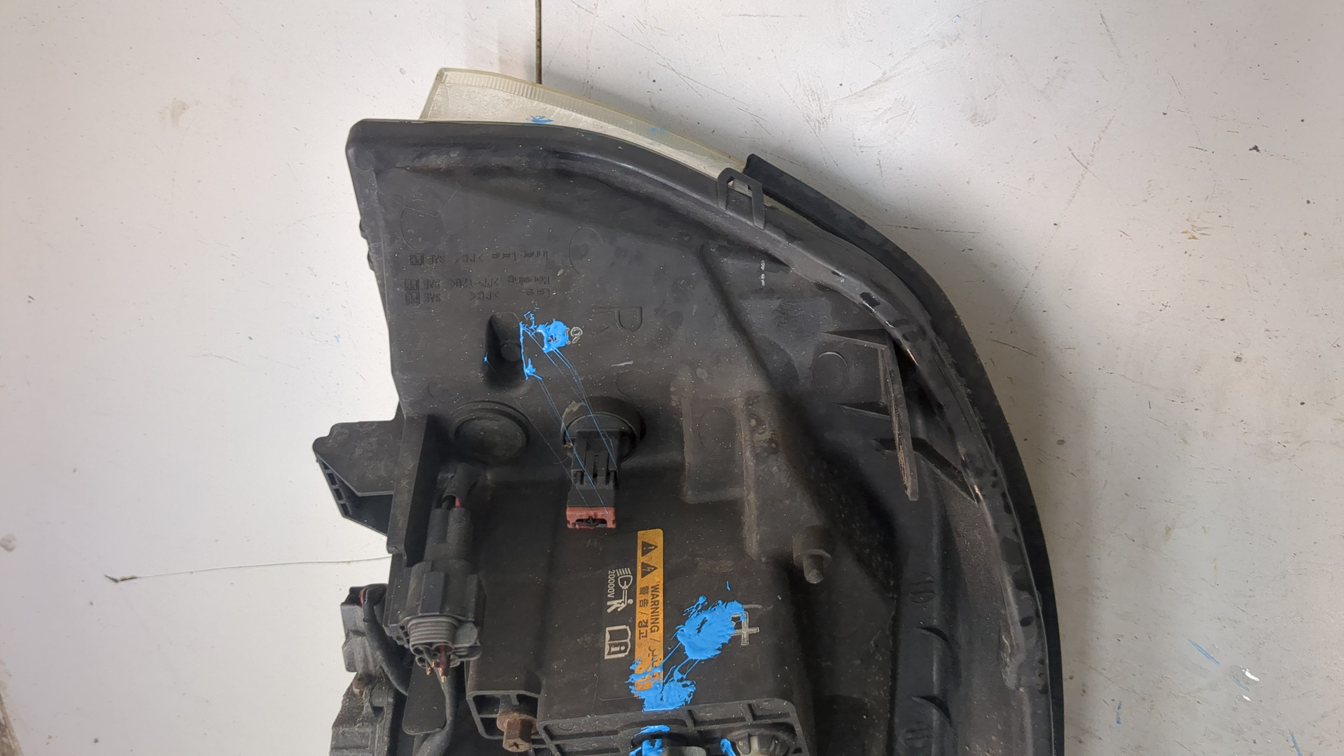 Фара правая