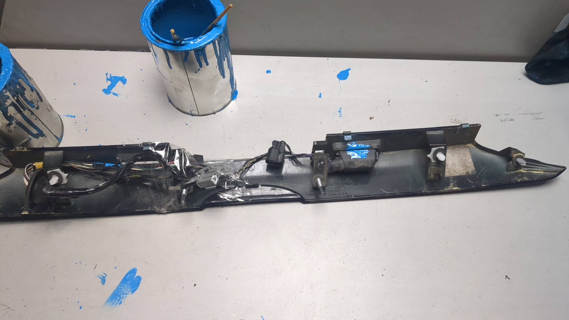 Фонарь подсветки номера