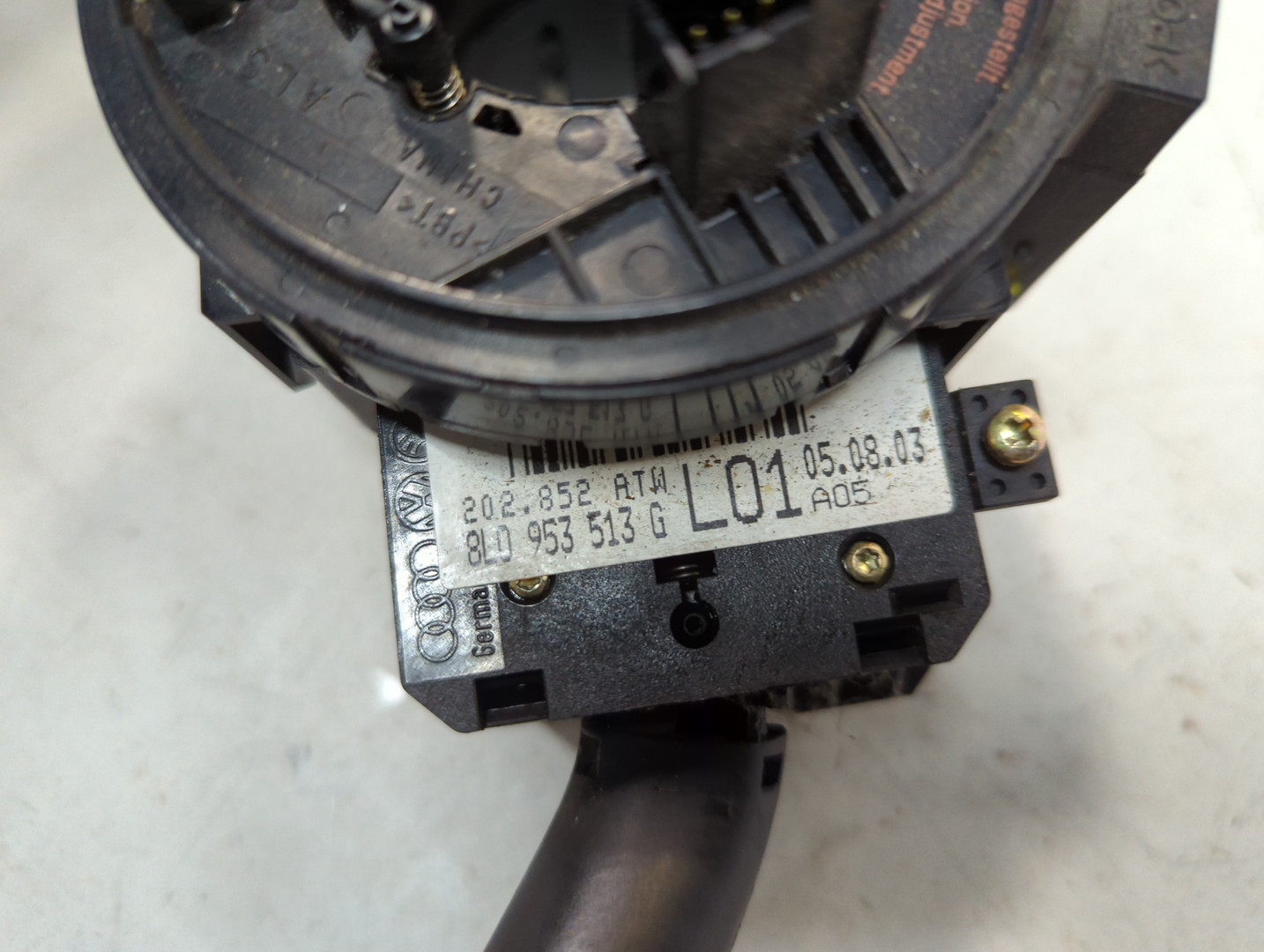 Переключатель подрулевой