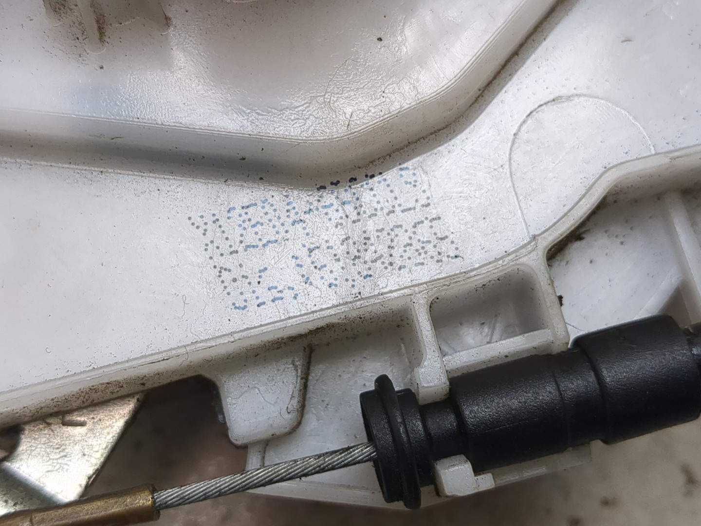 Замок двери сдвижной