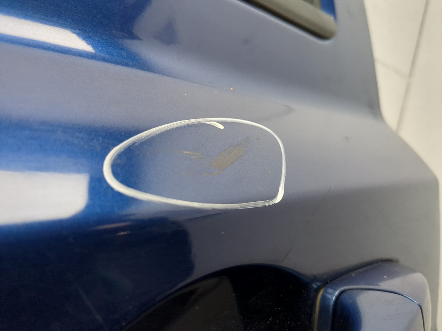 Дверь задняя левая