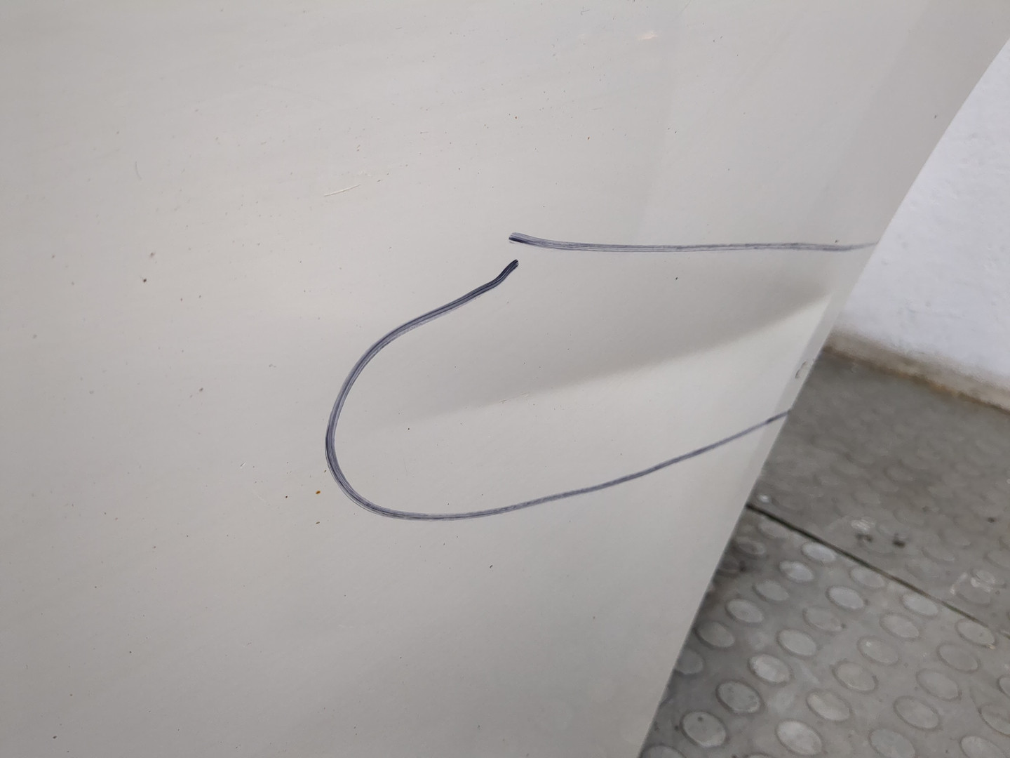 Дверь задняя левая