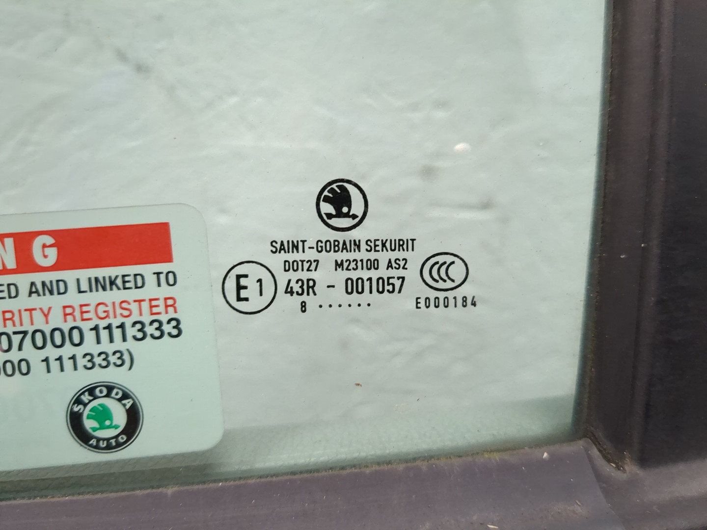 Дверь задняя левая