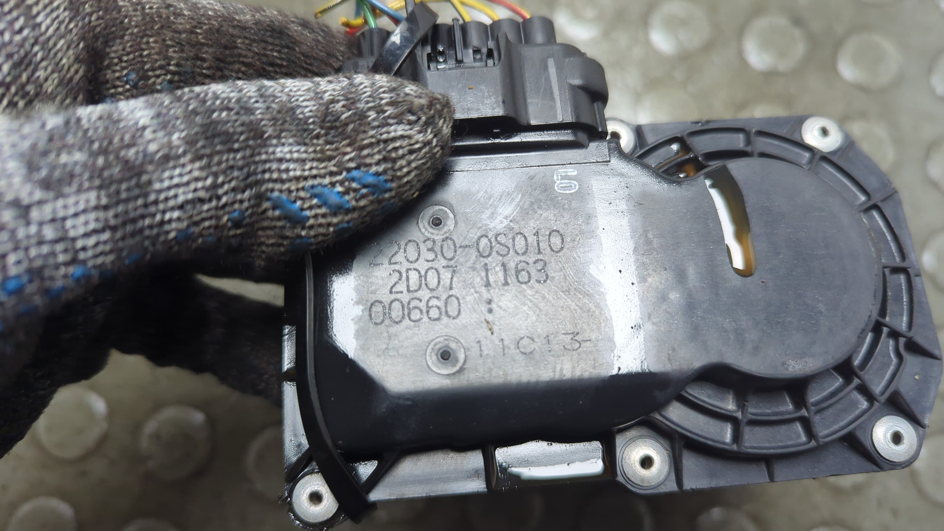 Заслонка дроссельная электрическая