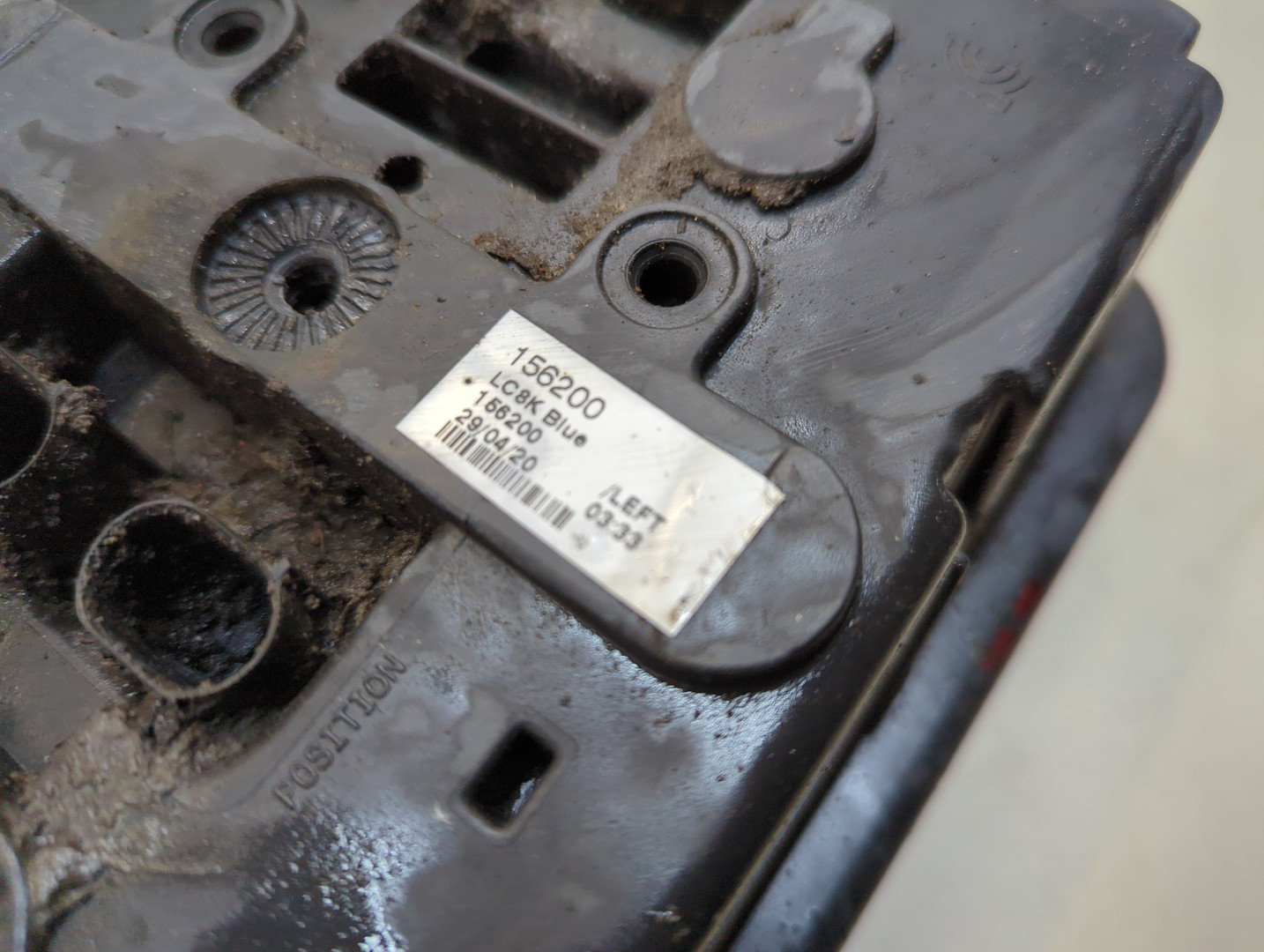 Фонарь задний левый