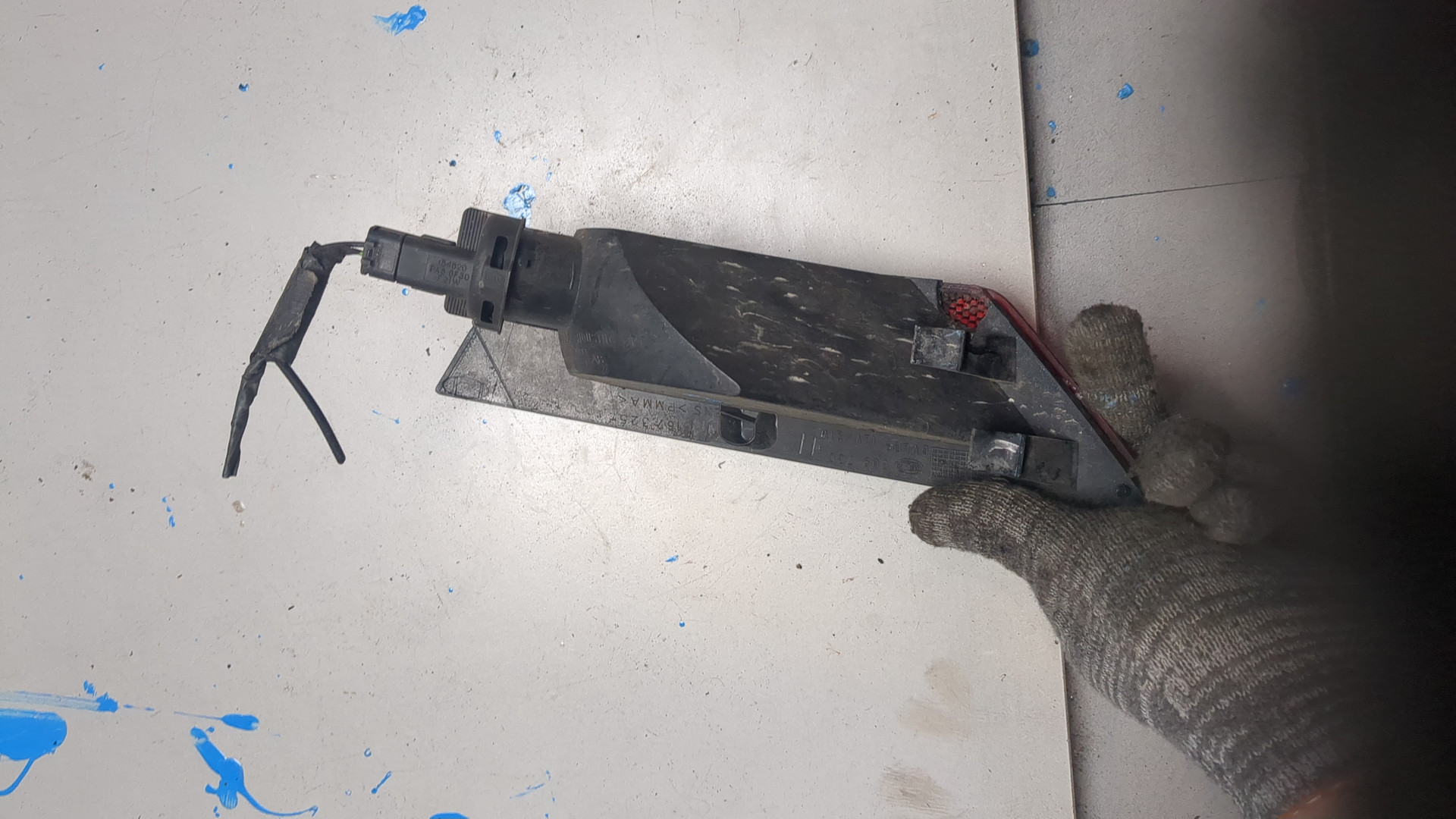 Фара противотуманная левая