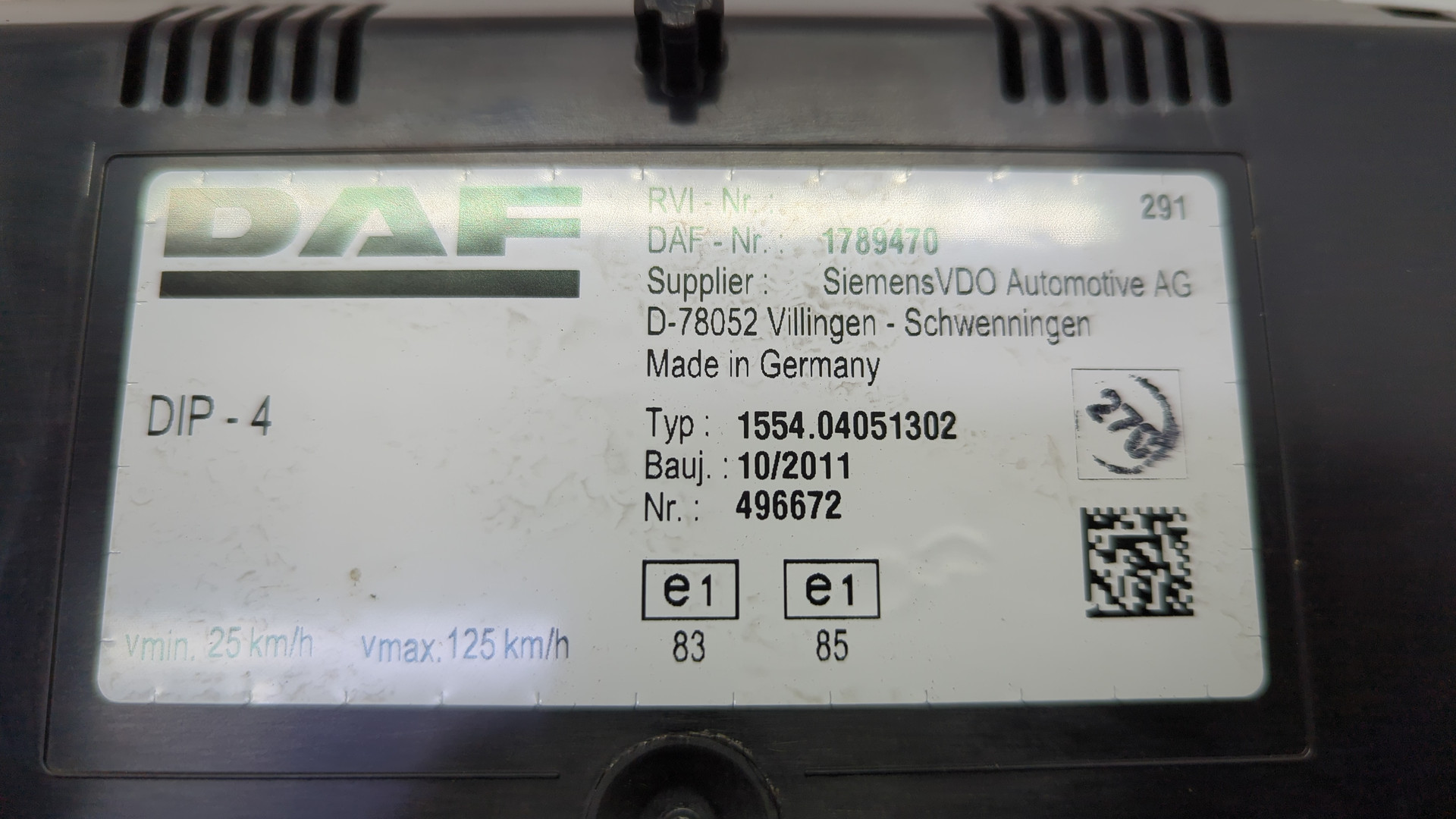 Панель приборов