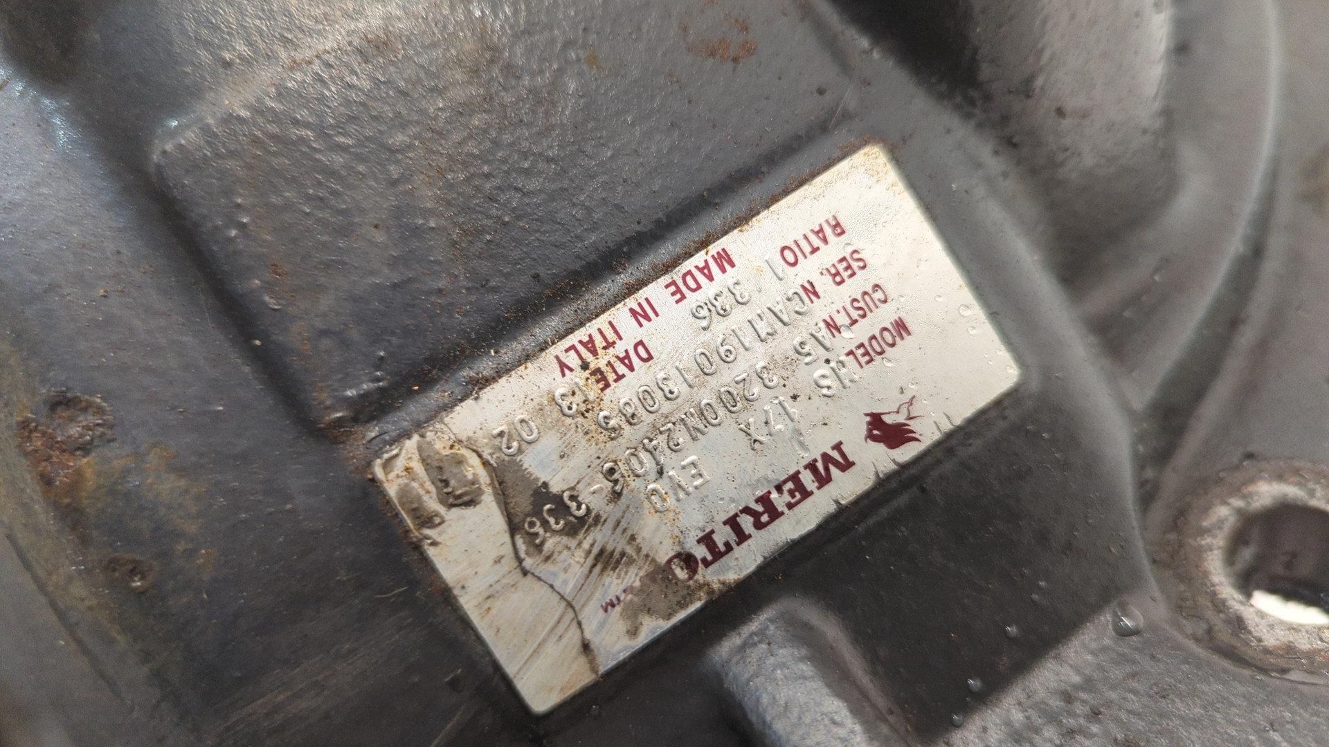 Редуктор заднего моста