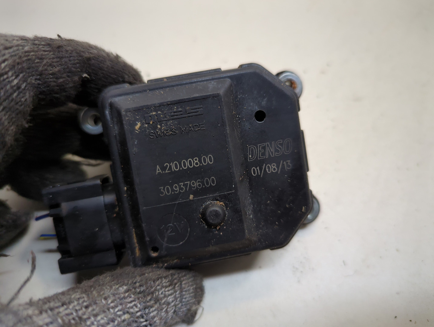 Моторчик заслонки печки