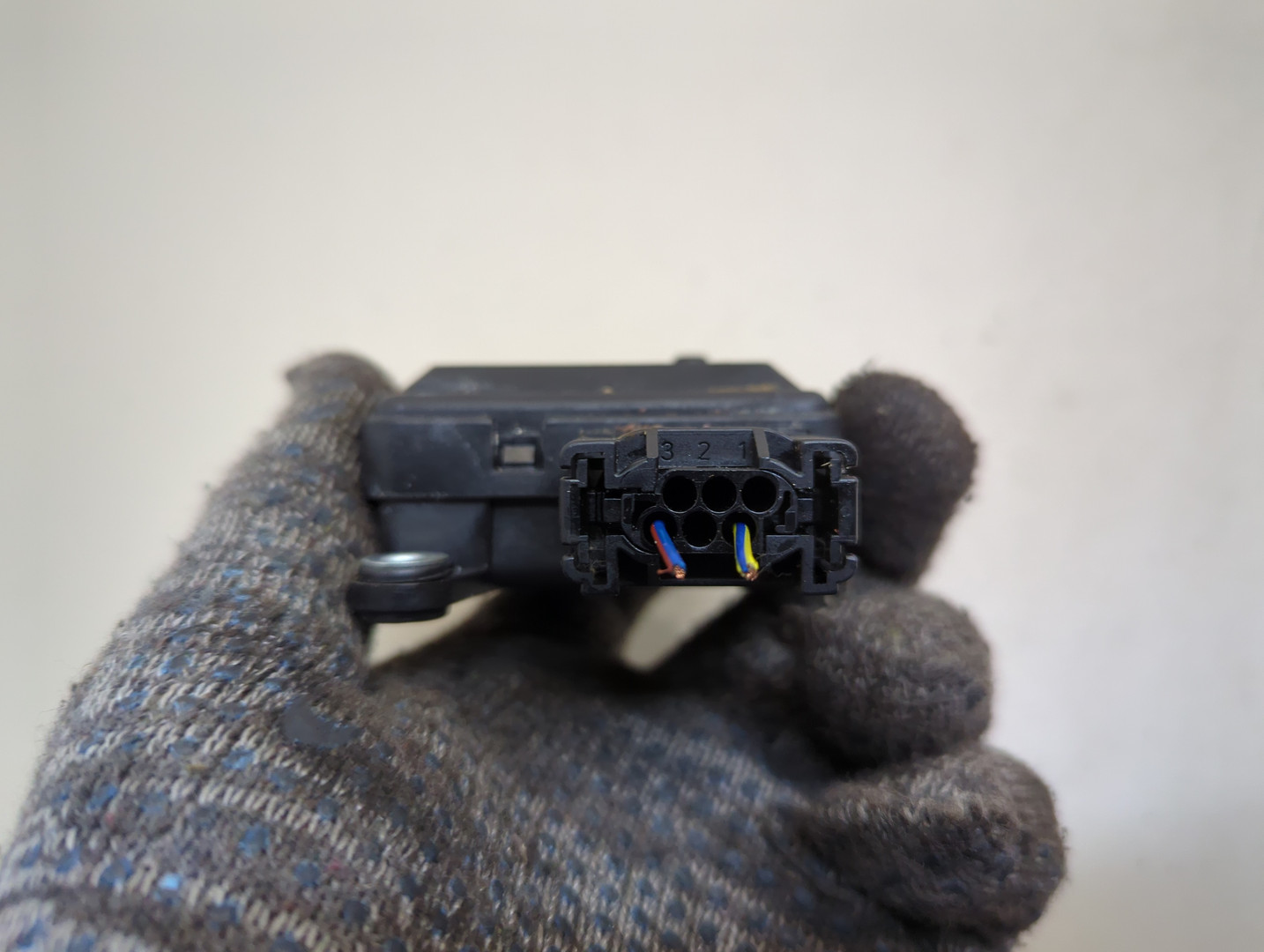 Моторчик заслонки печки