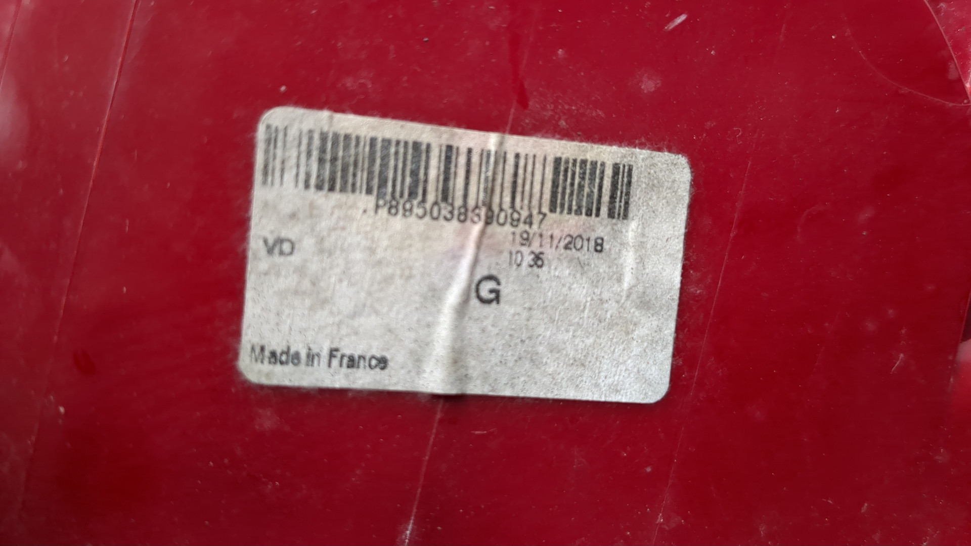 Фонарь задний левый