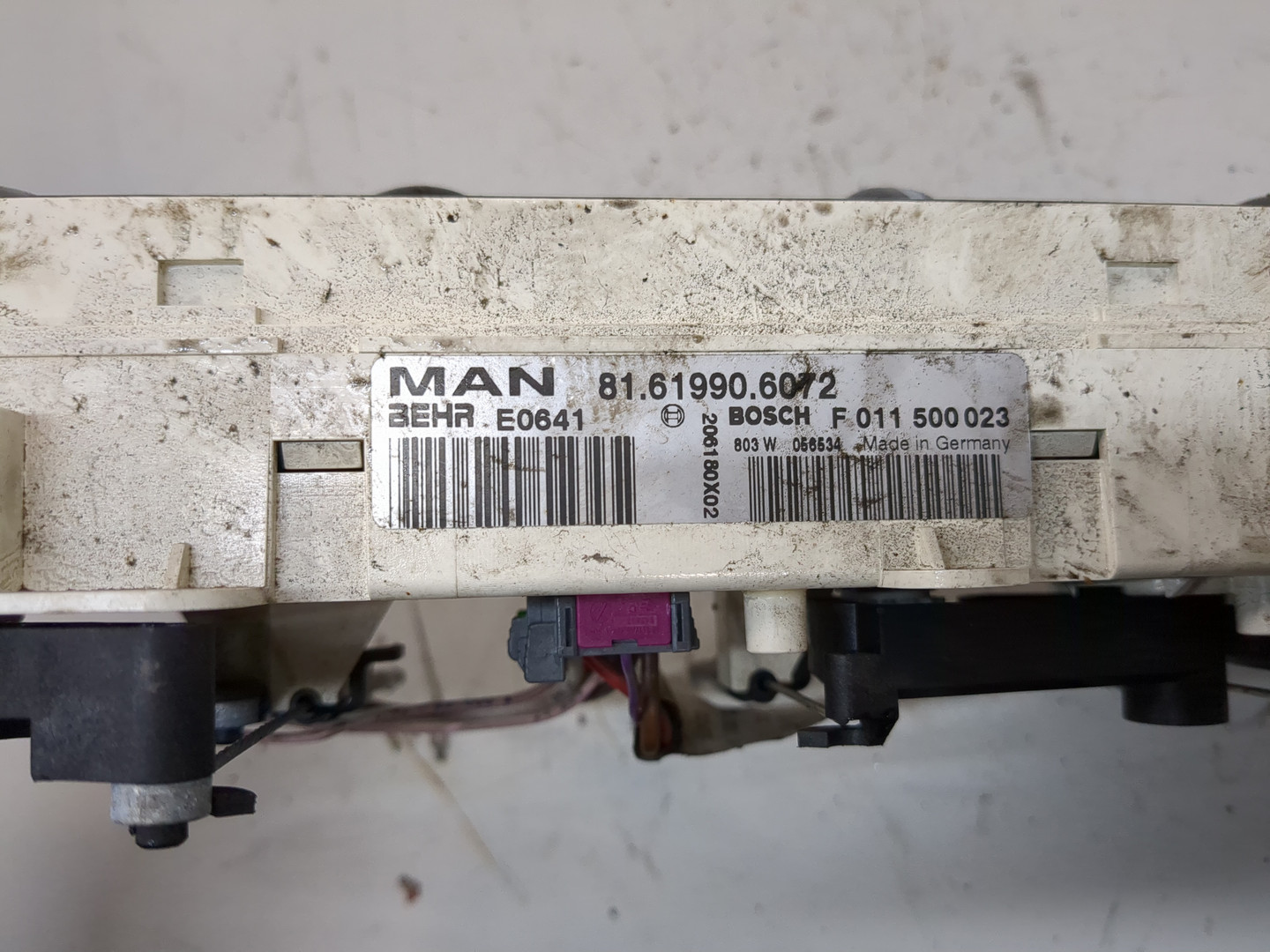 Переключатель отопителя