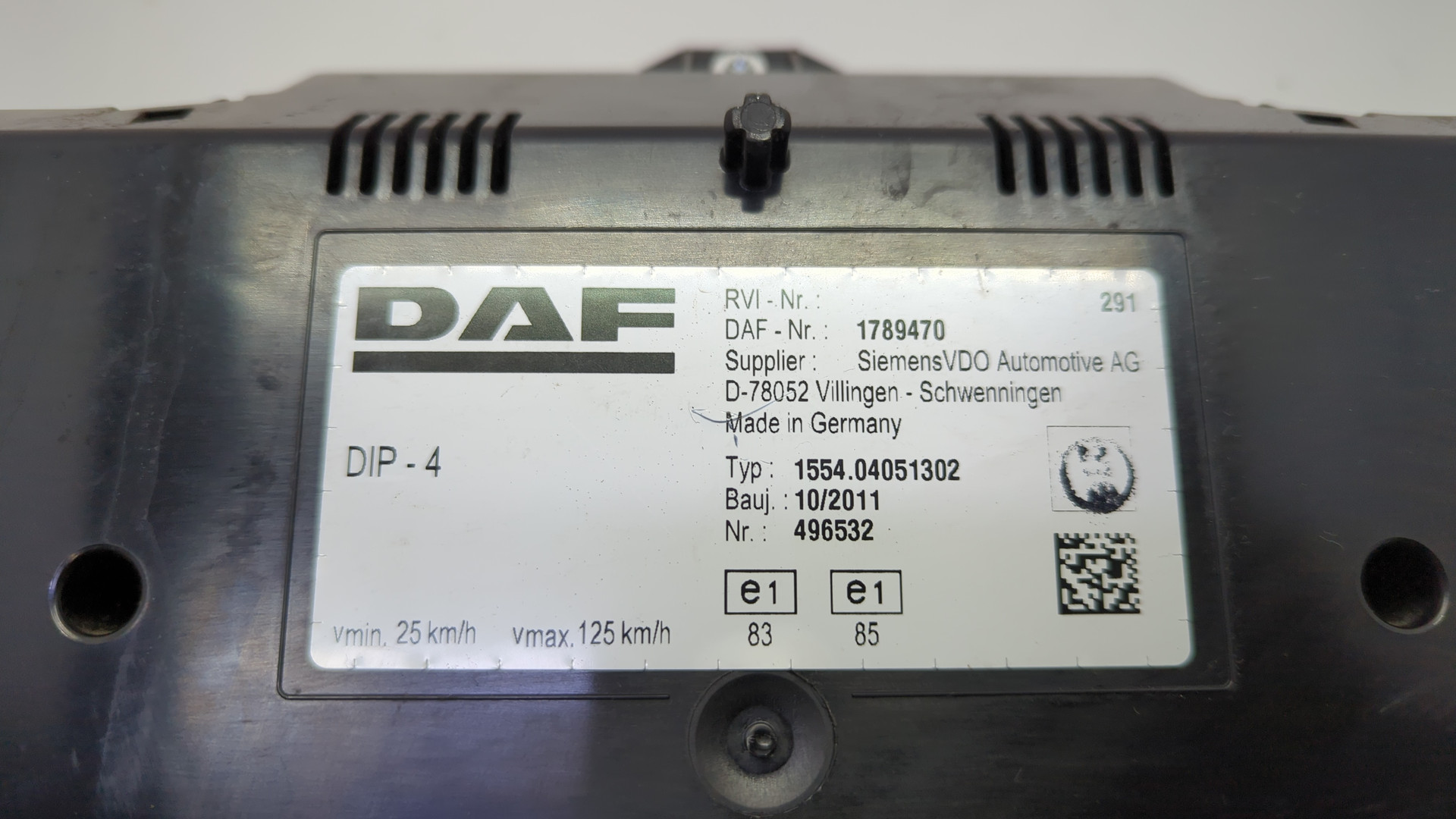 Панель приборов