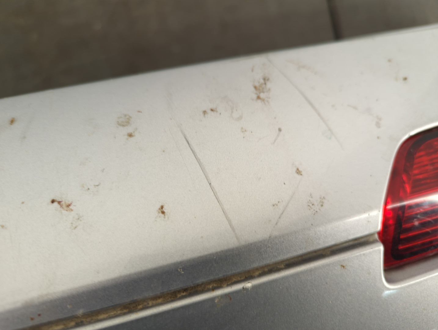 Бампер задний