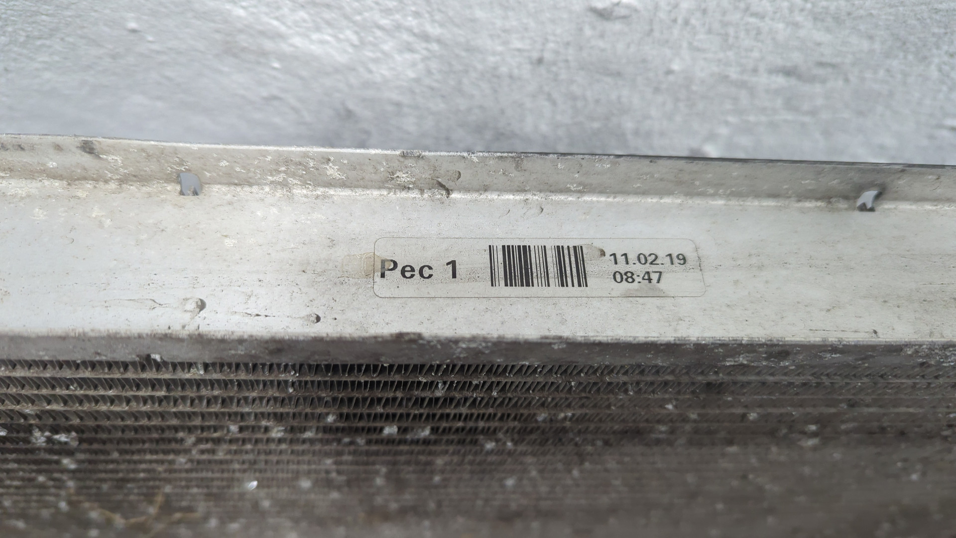 Радиатор охлаждения двигателя основной