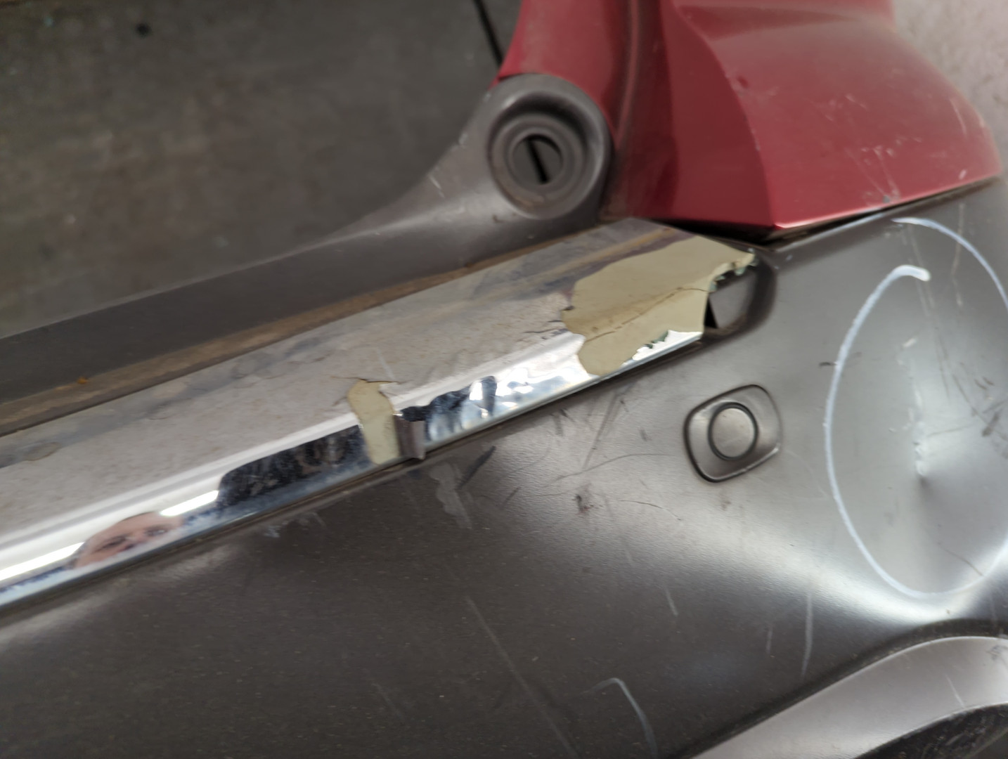 Бампер задний