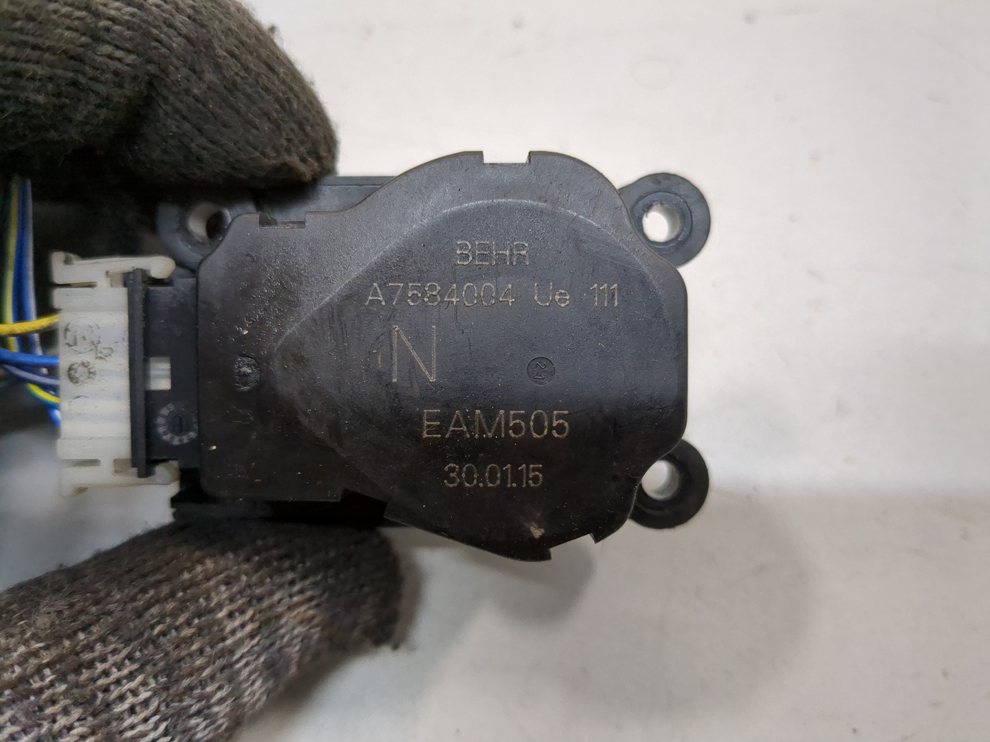 Моторчик заслонки печки