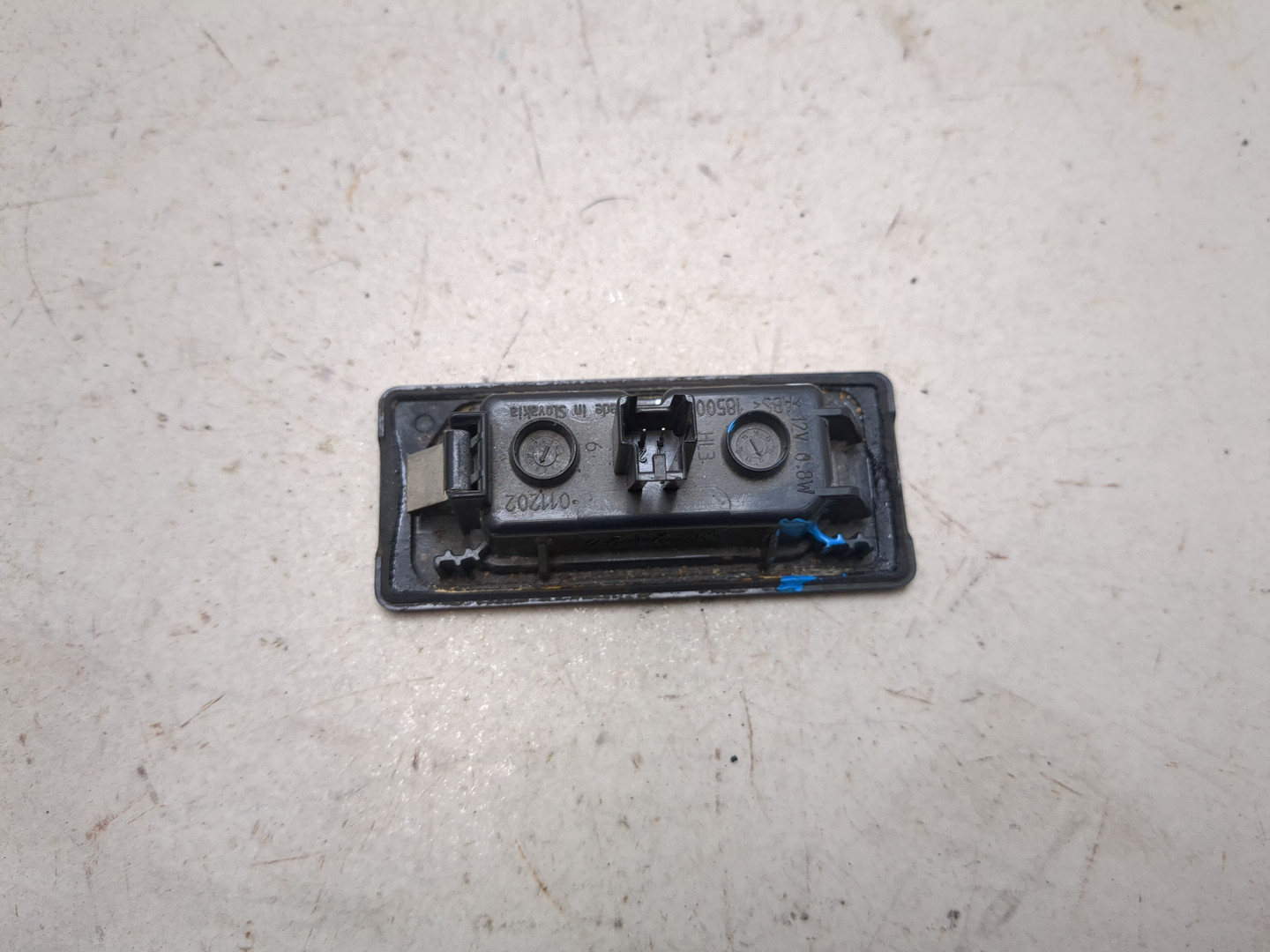 Фонарь подсветки номера