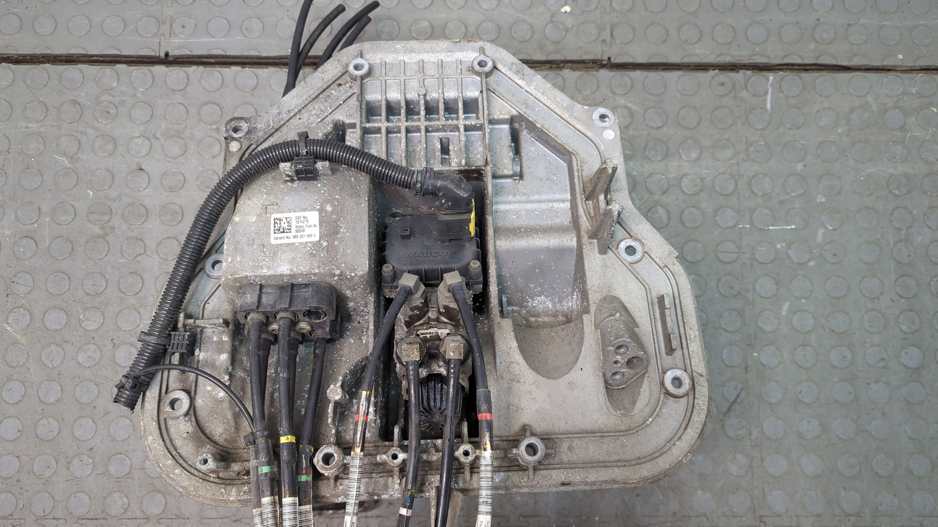 Кран тормозной главный