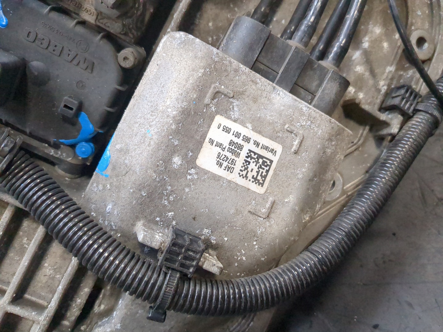 Кран тормозной главный