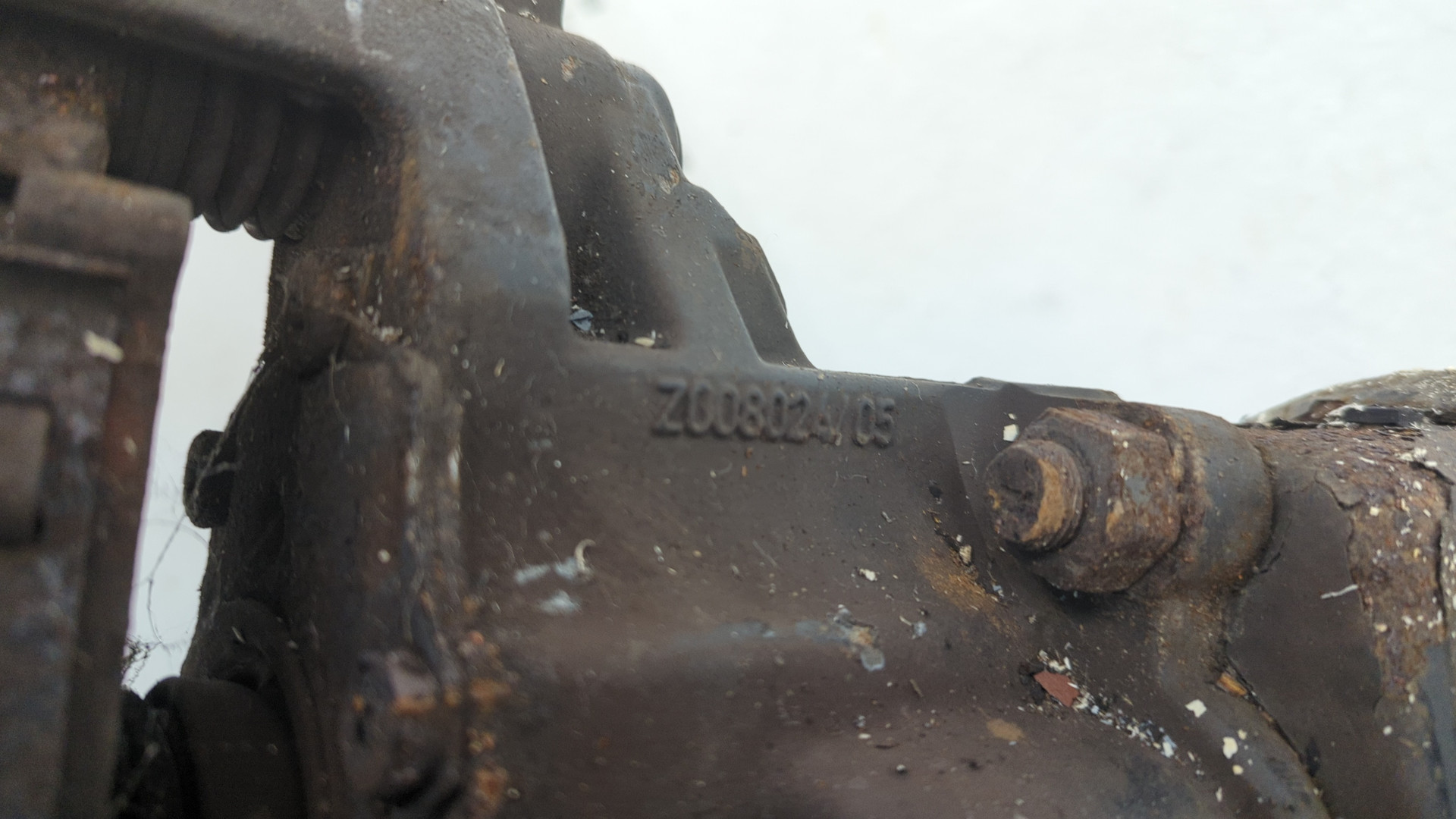 Суппорт передний правый