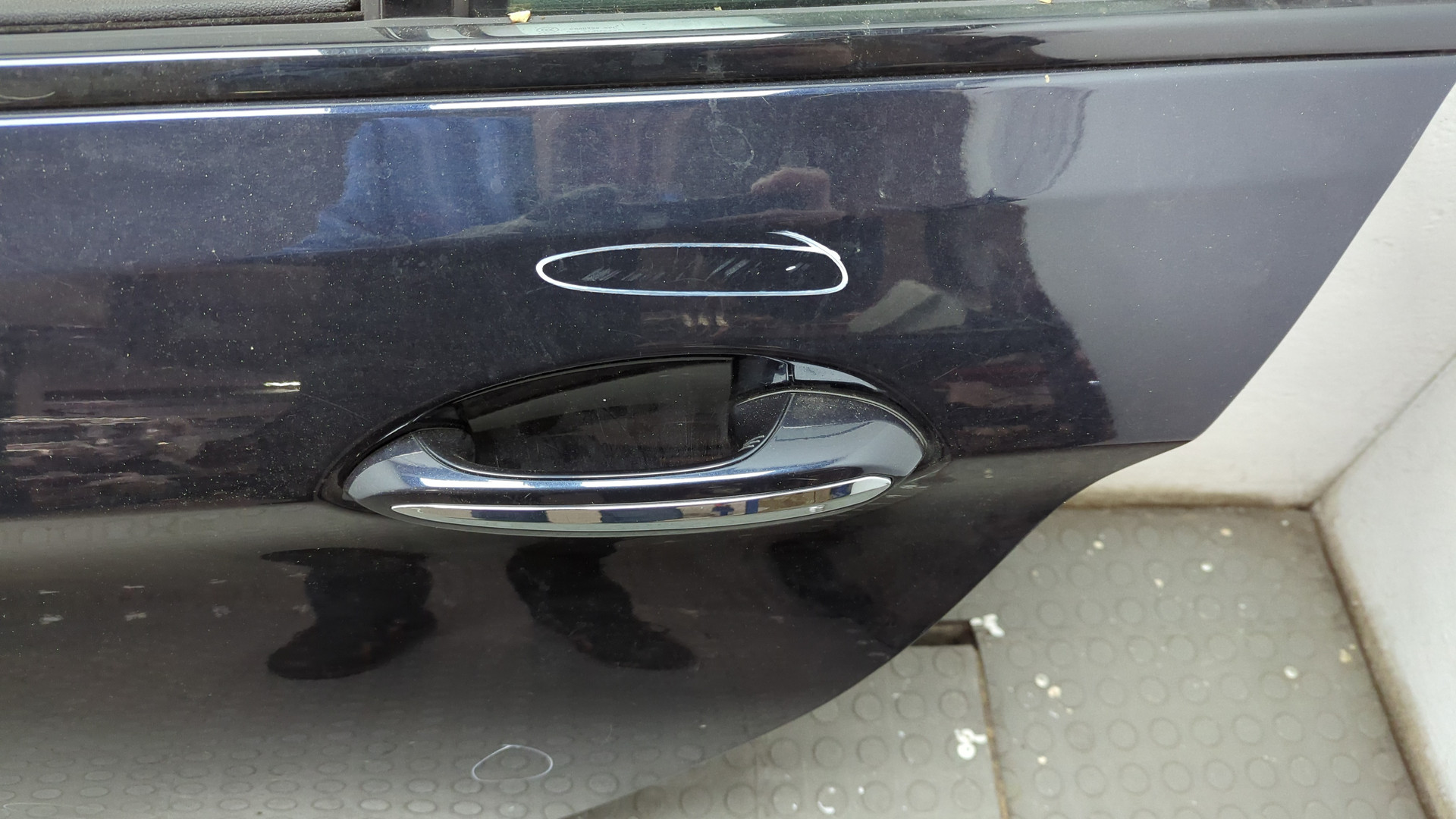 Дверь задняя левая