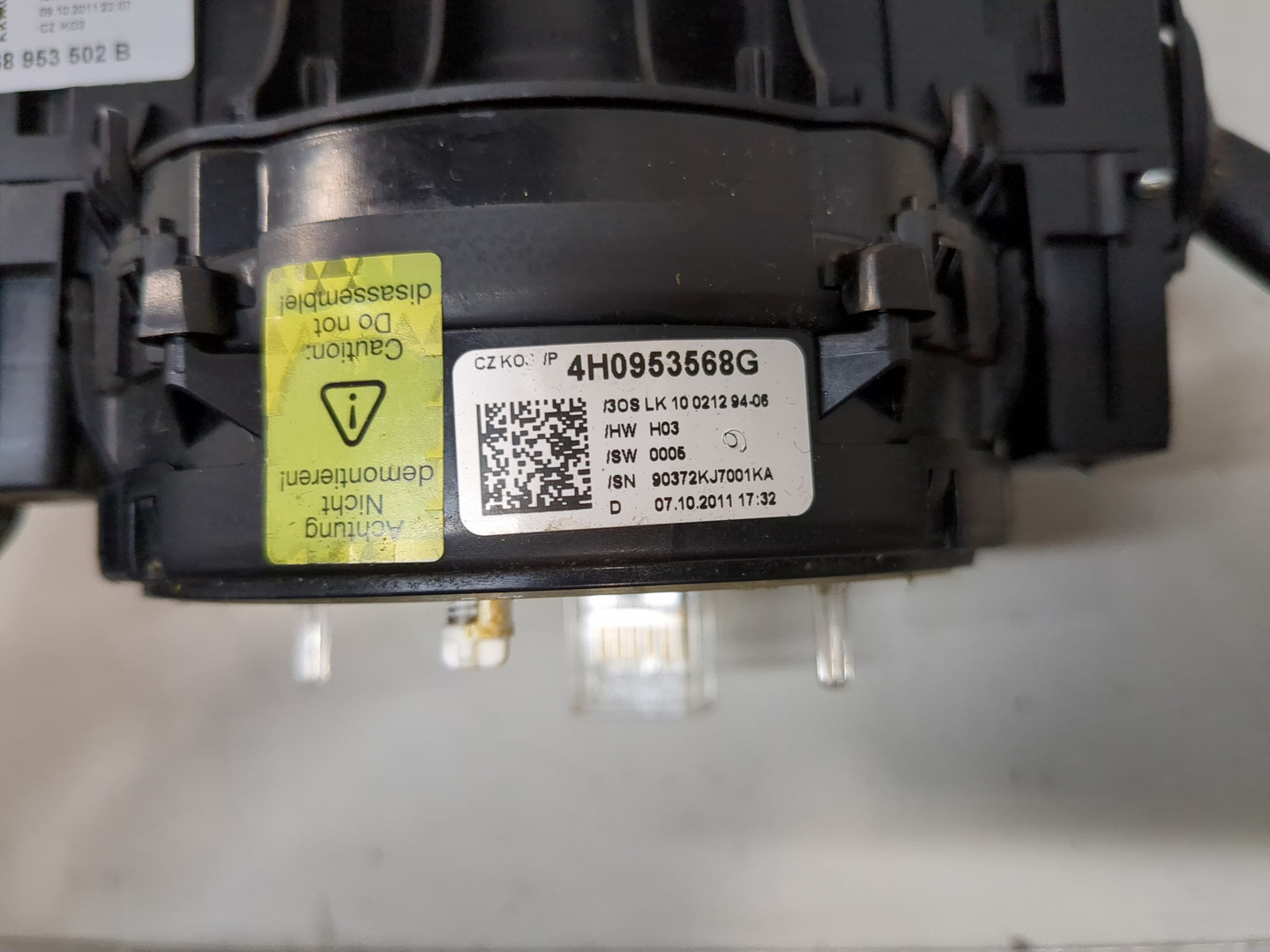 Переключатель подрулевой