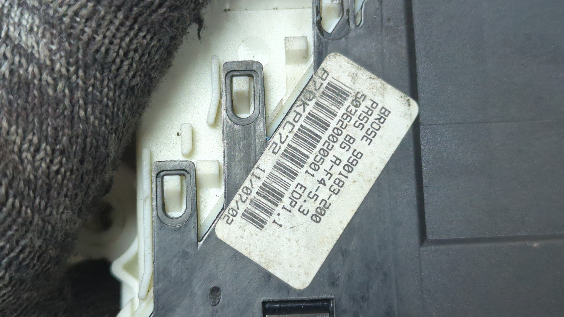 Стеклоподъемник электр. передний левый