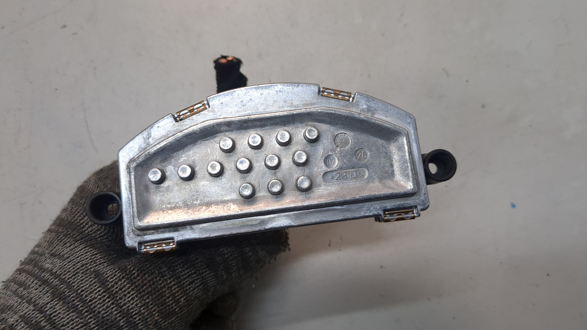 Резистор отопителя