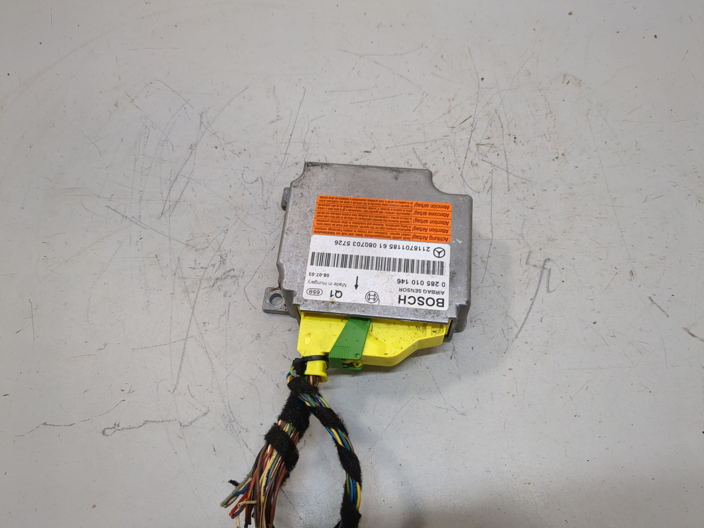 Блок управления подушек безопасности (AIR BAG)