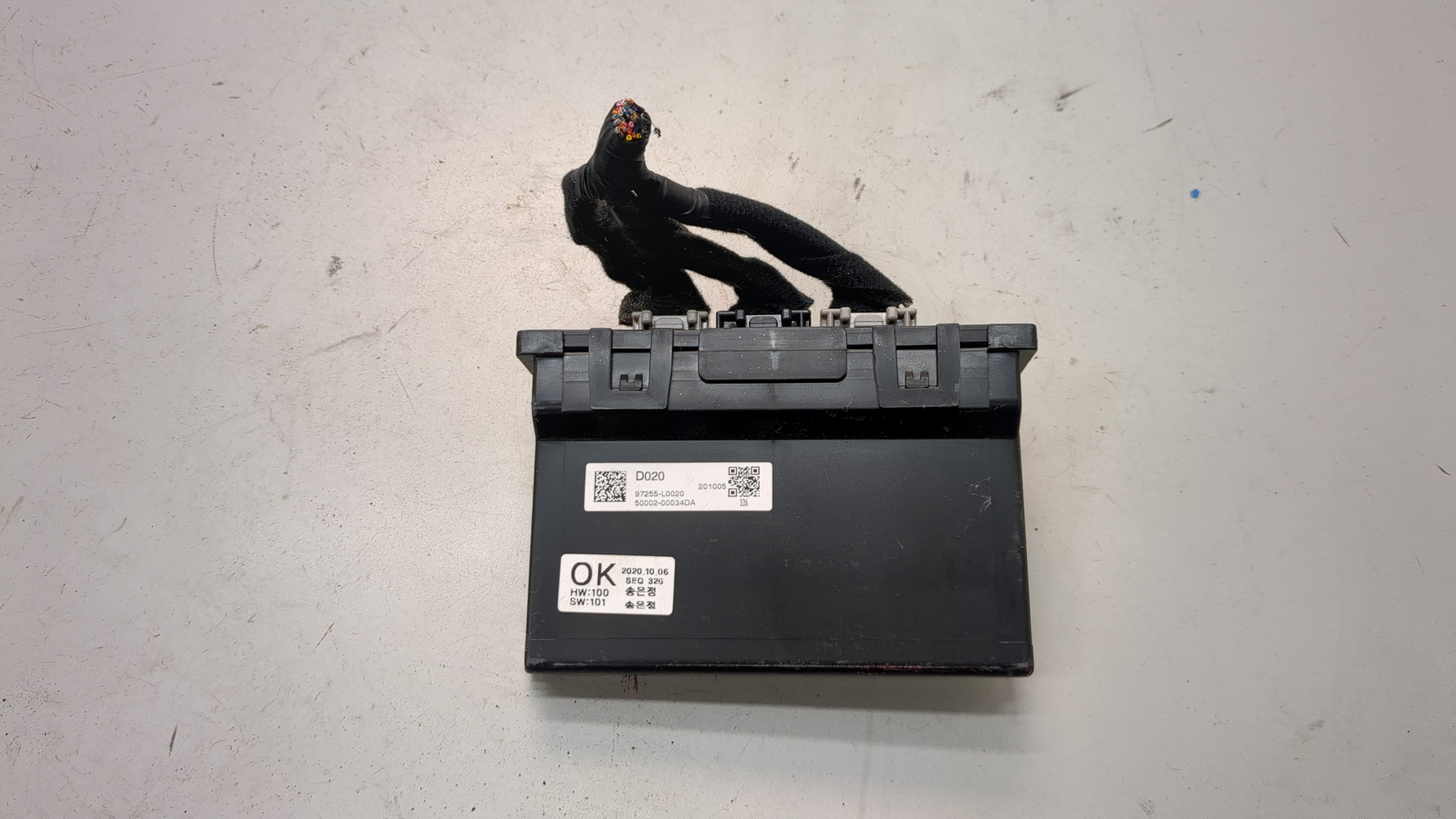 Блок управления климатической установкой