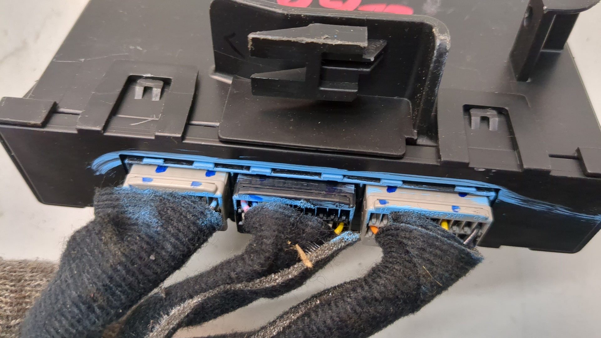 Блок управления климатической установкой