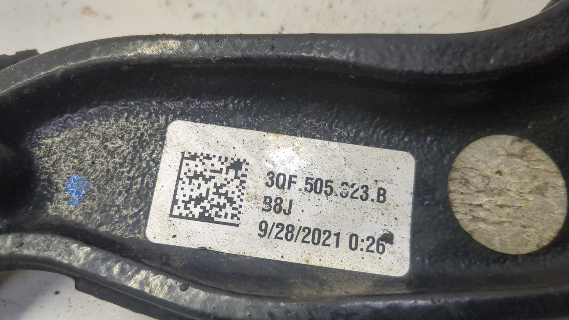 Рычаг задний правый