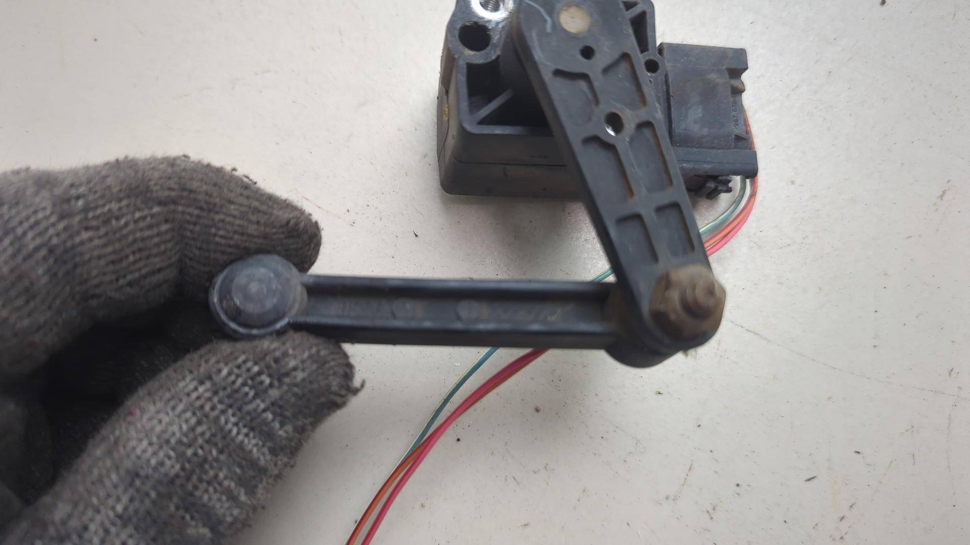 Датчик регулировки дорож. просвета