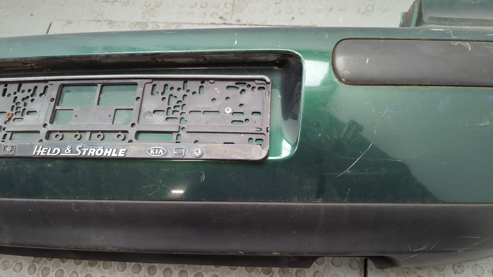 Бампер задний