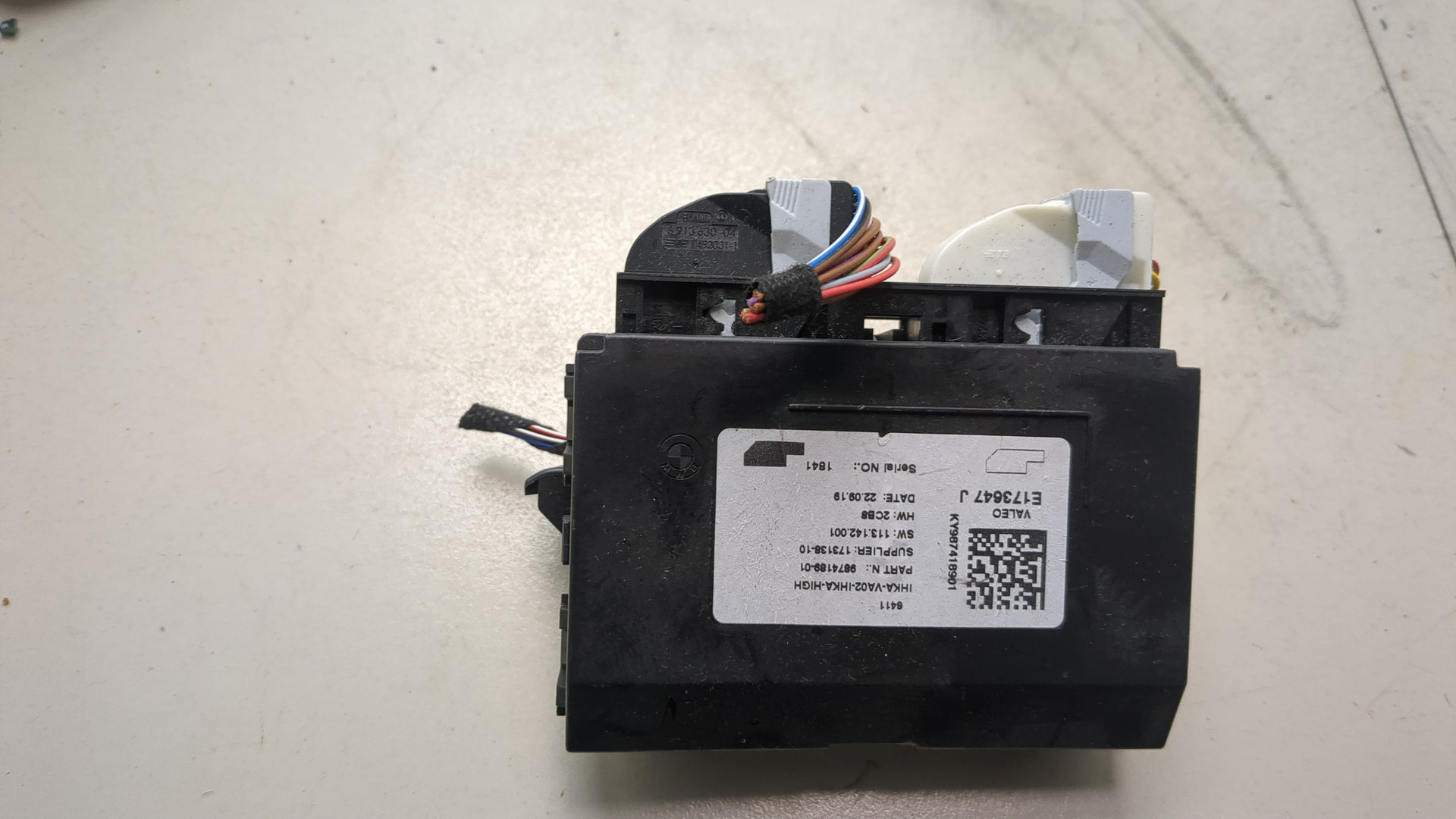 Блок управления климатической установкой