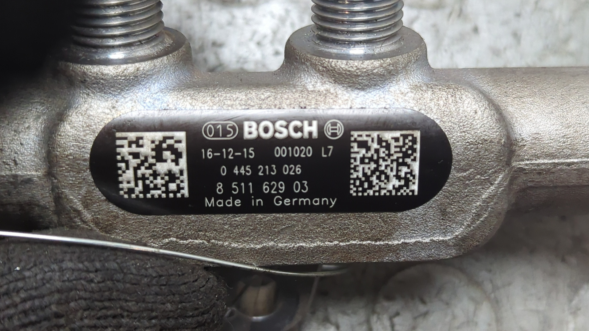 Рейка топливная (рампа)