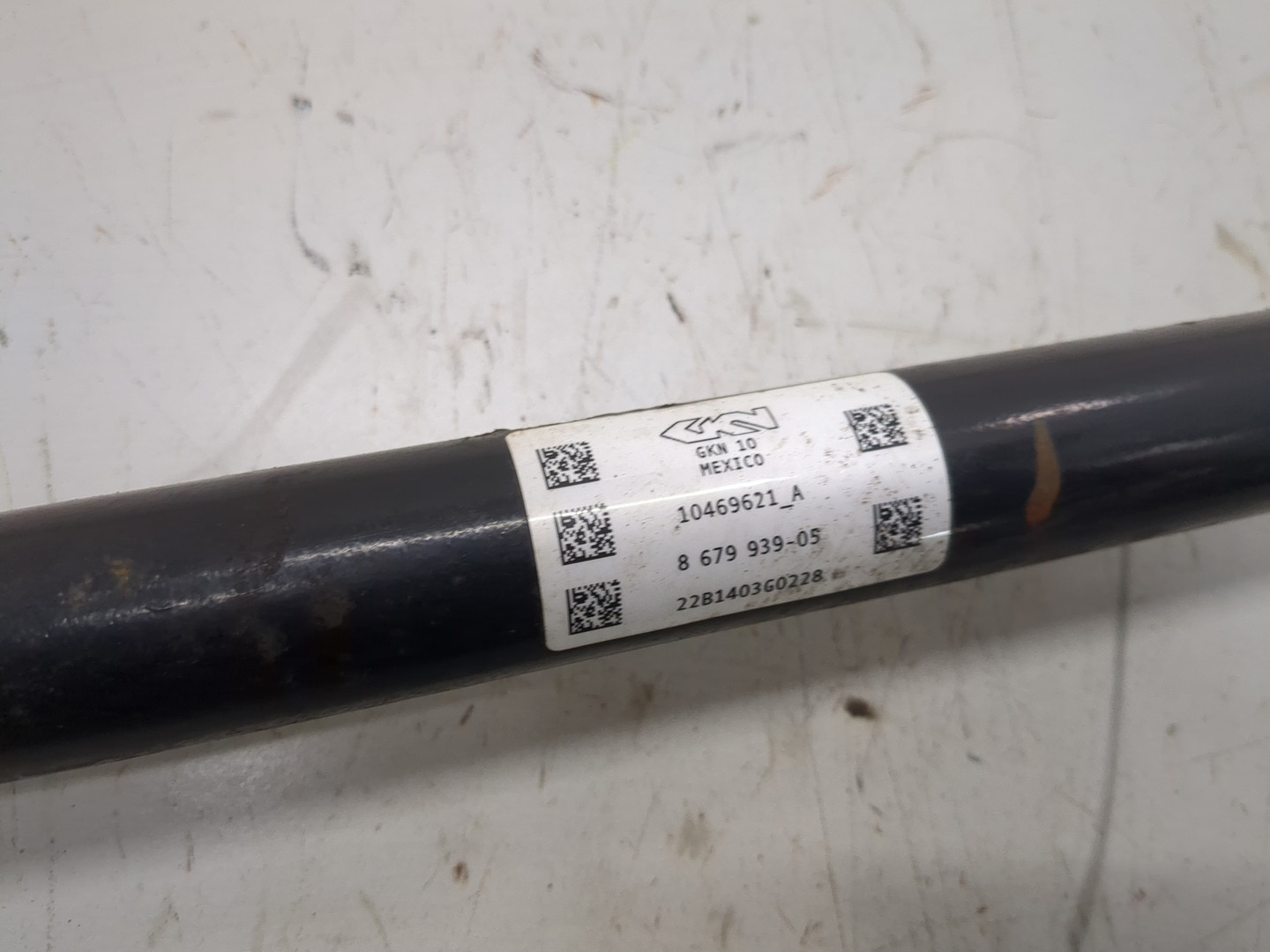 Полуось задняя