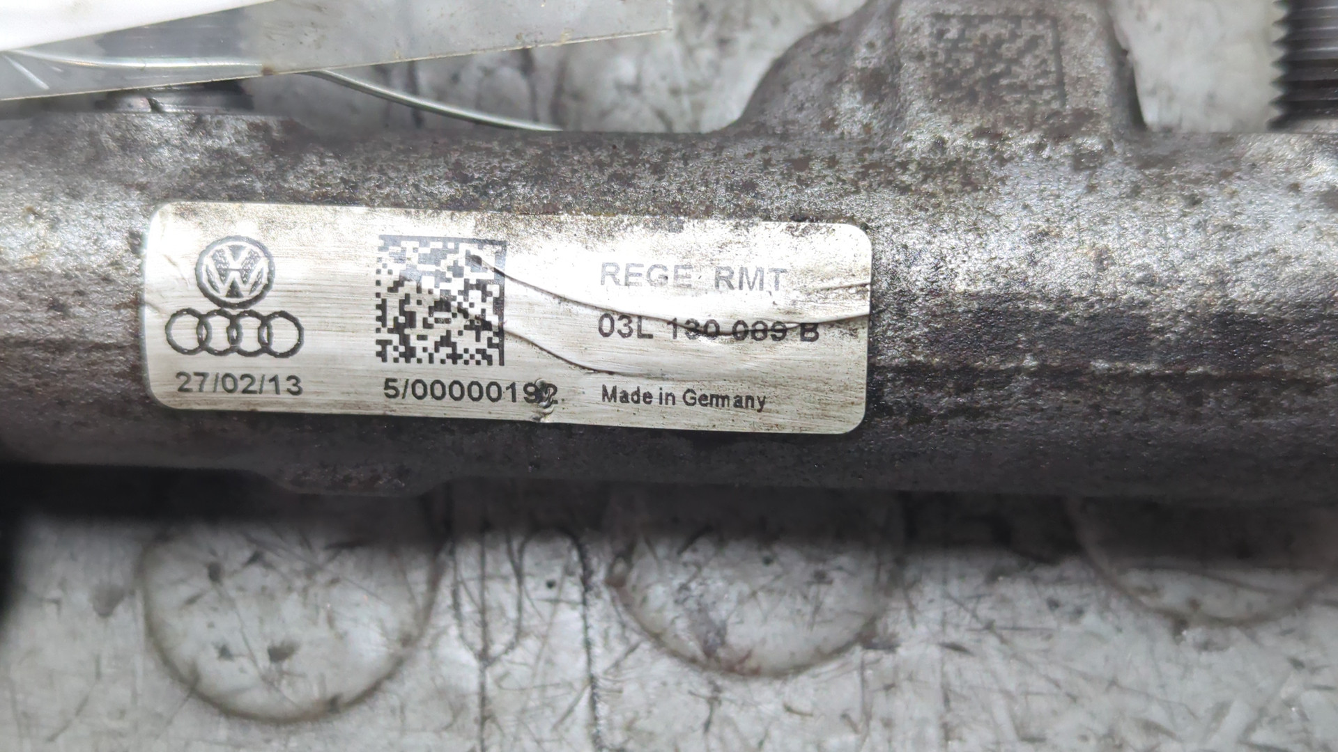 Рейка топливная (рампа)