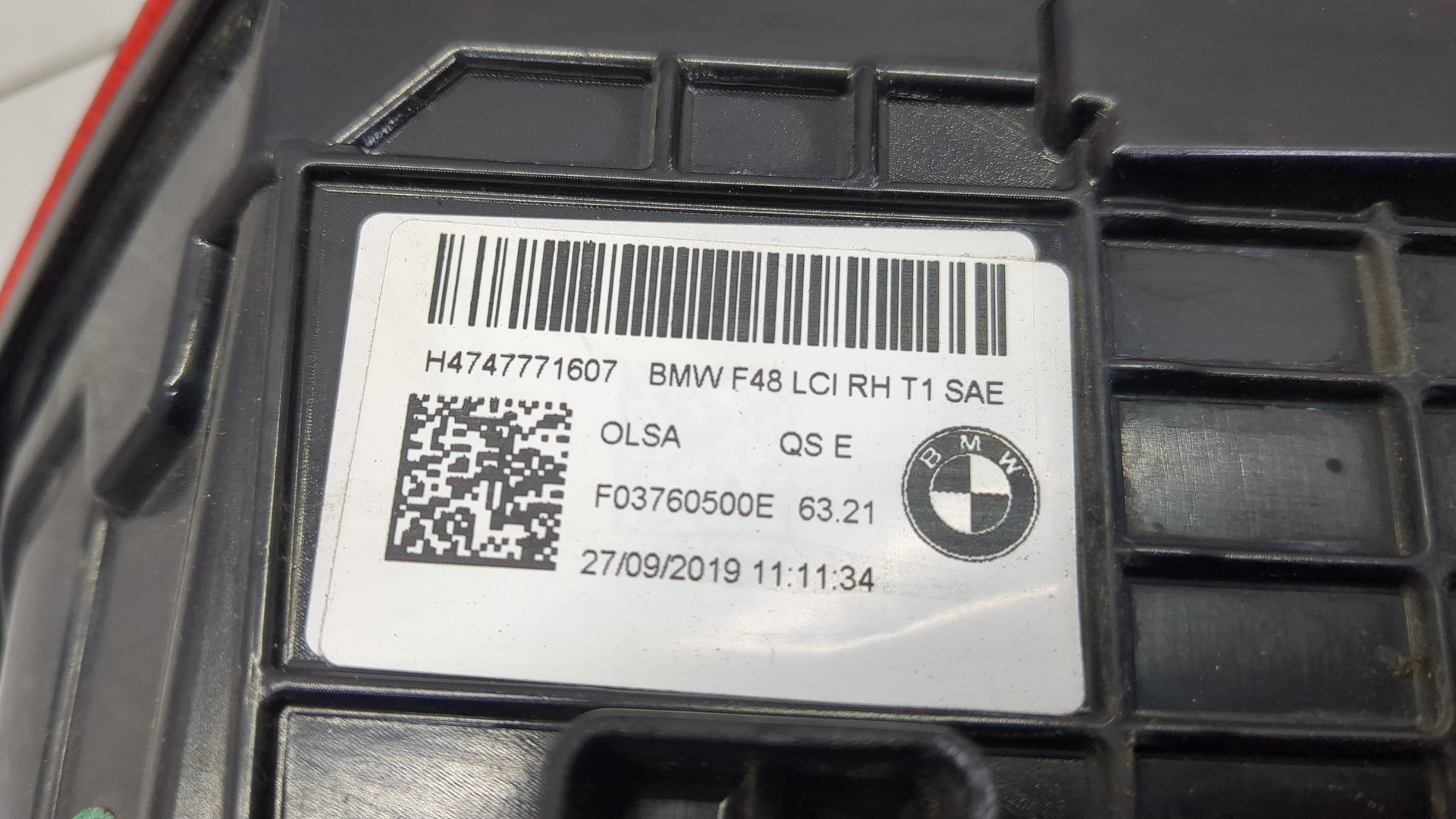 Фонарь задний правый