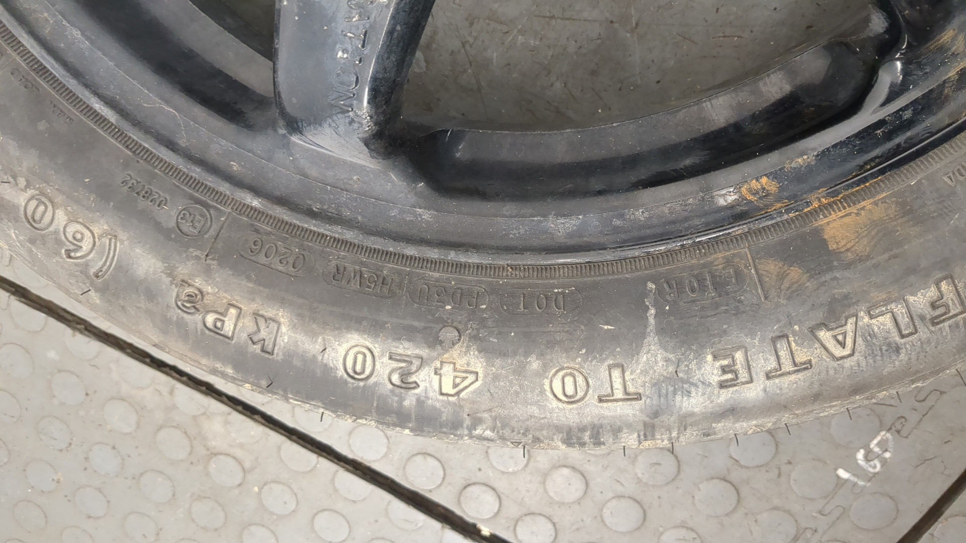 Диск запасного колеса/докатка