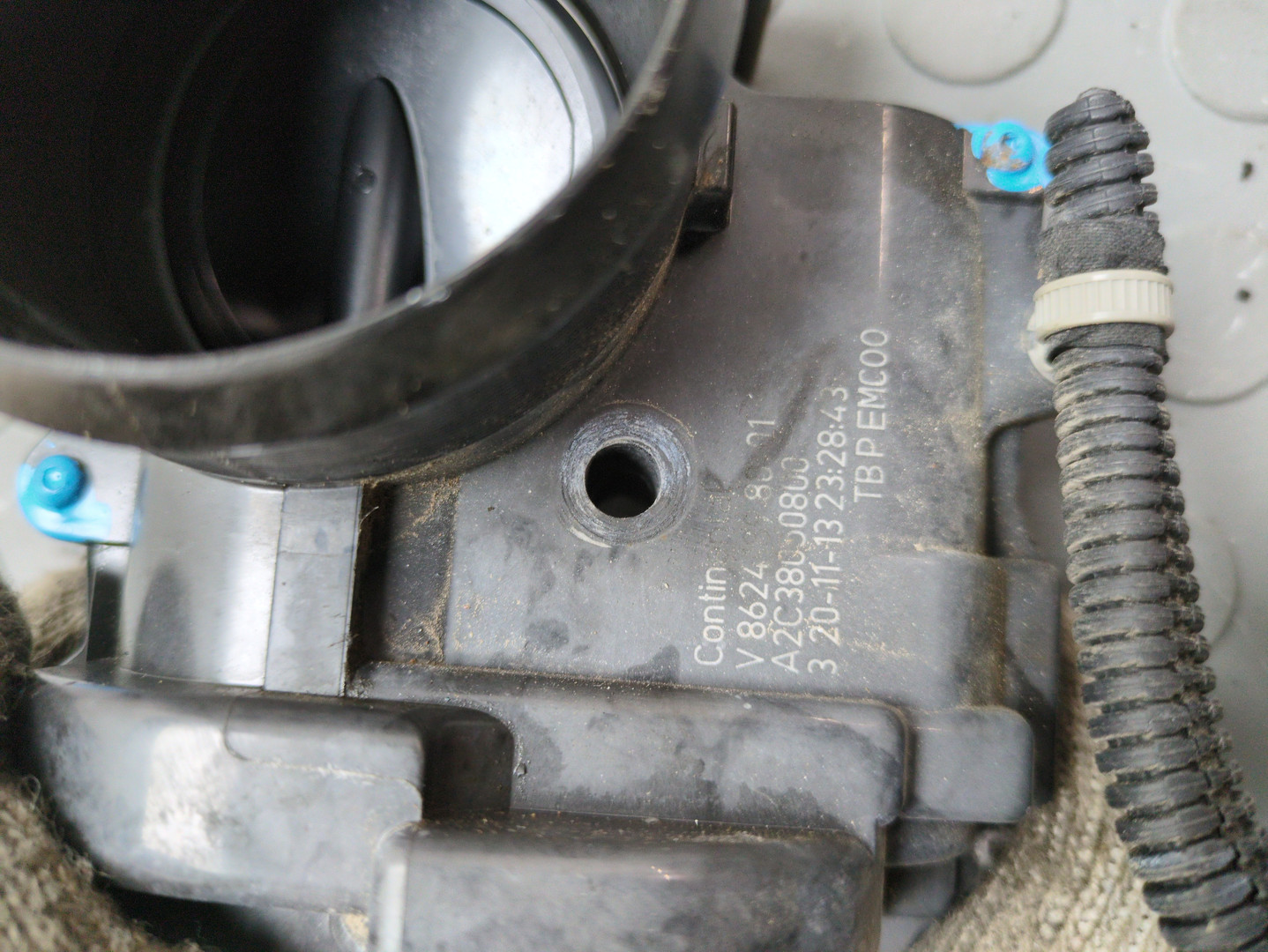 Заслонка дроссельная электрическая