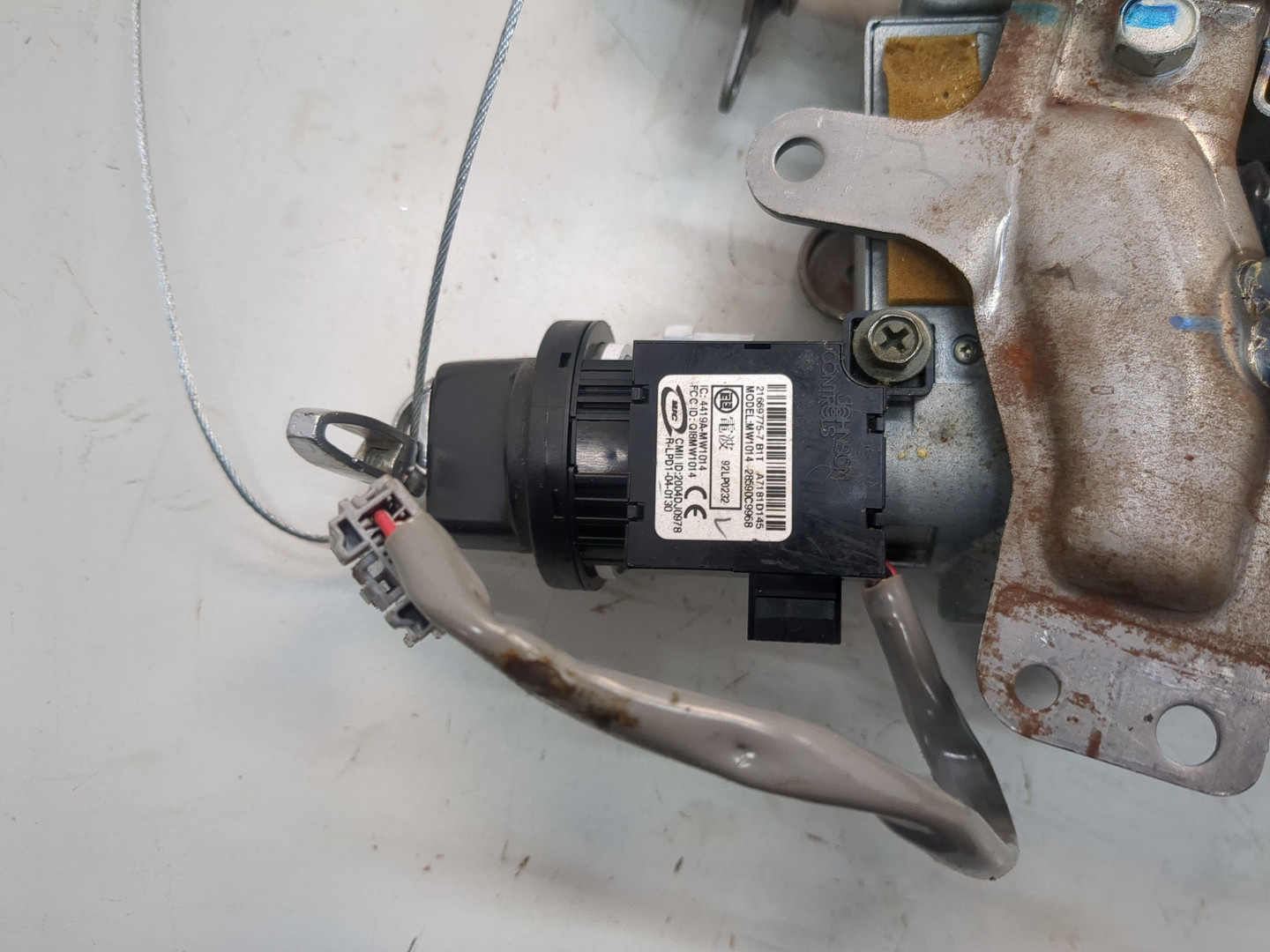 Колонка рулевая