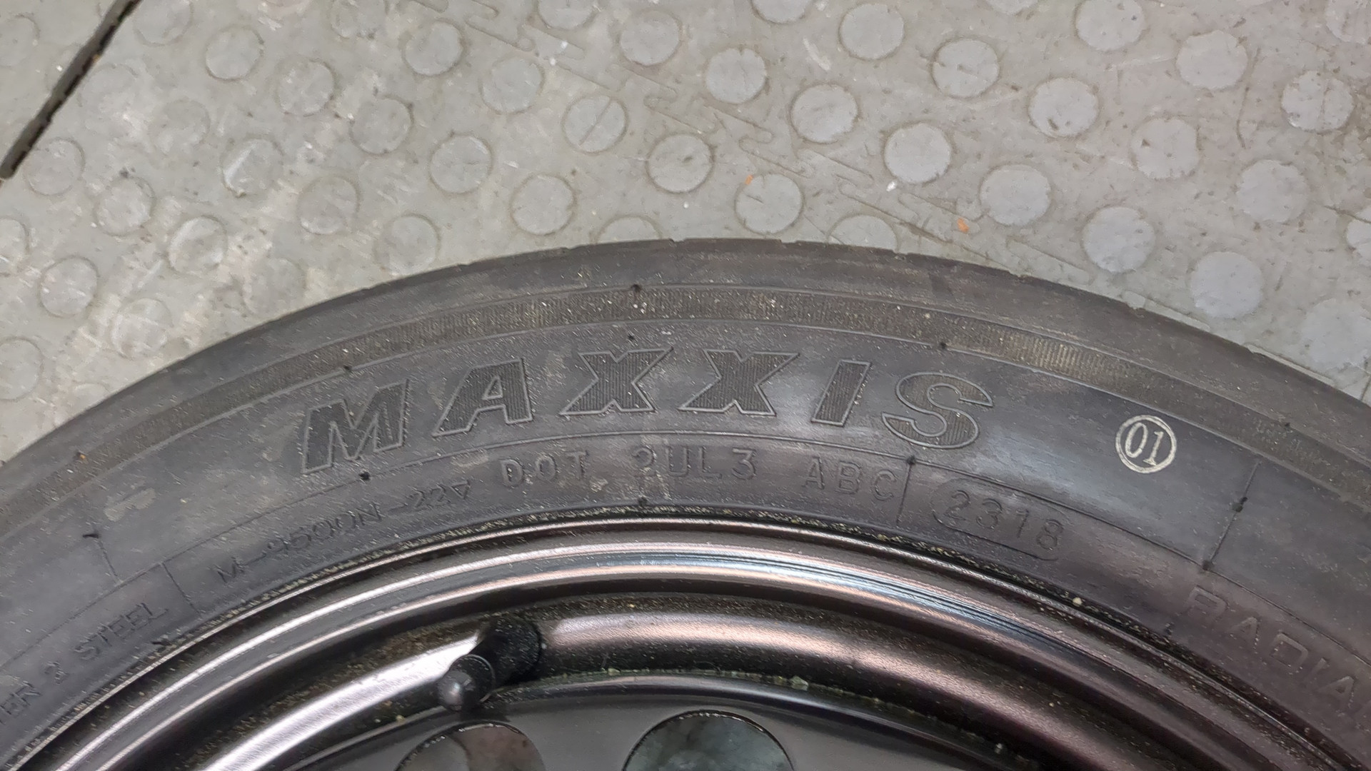 Диск запасного колеса/докатка