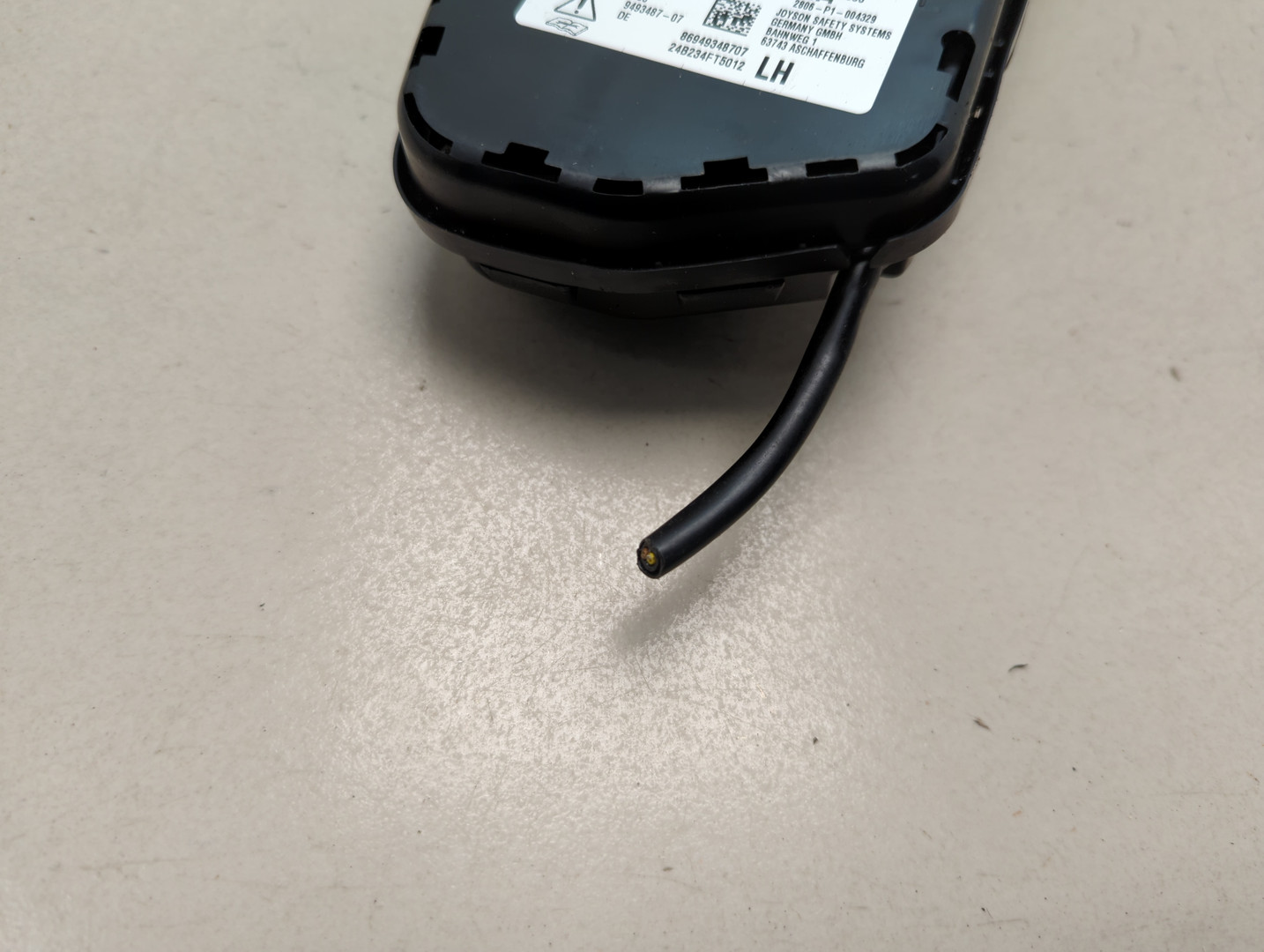 Подушка безопасности боковая (в сиденье)